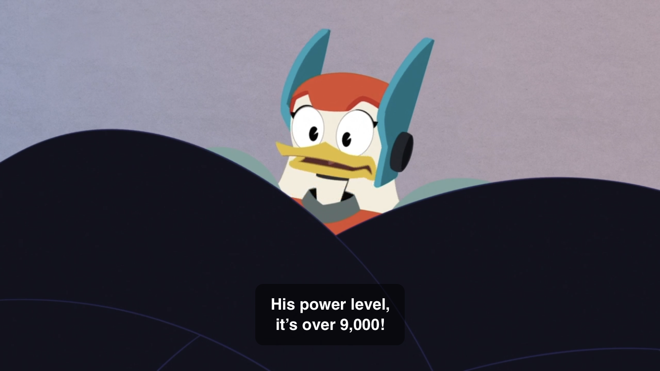 DuckTales-Over 9,000!