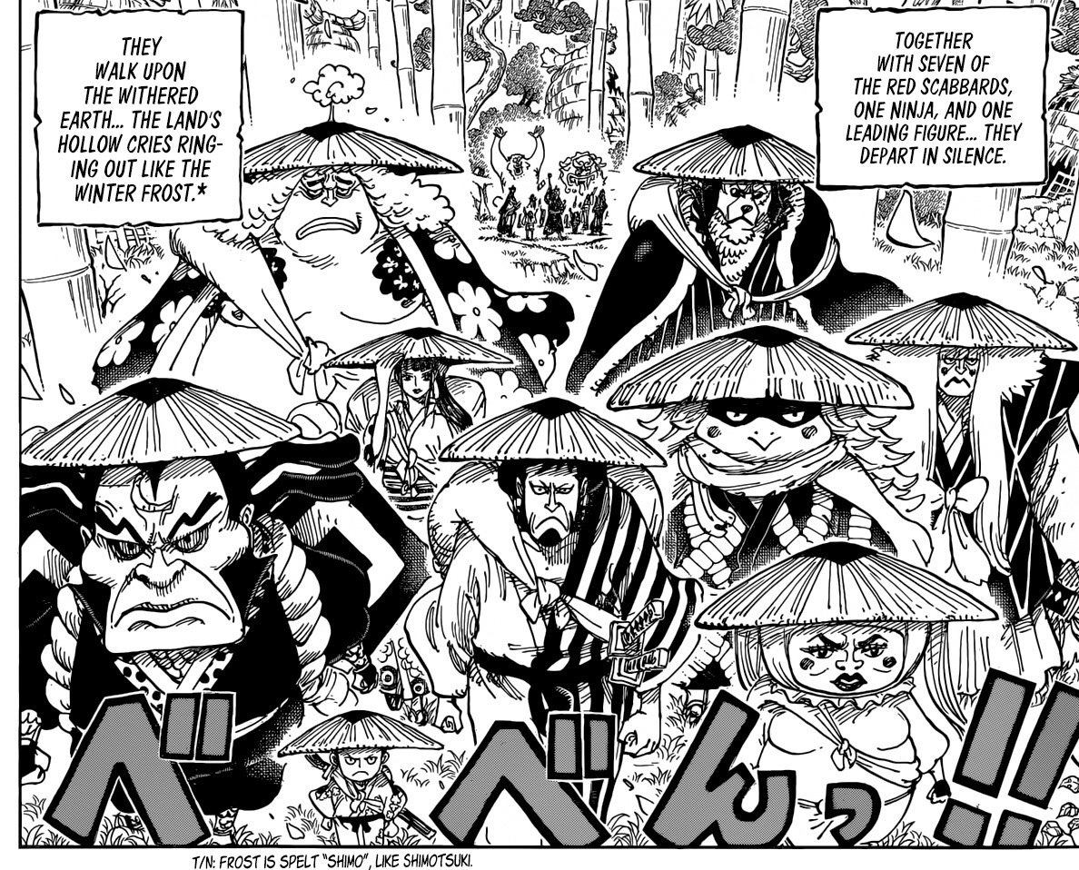 One Piece Scabbards Move Out