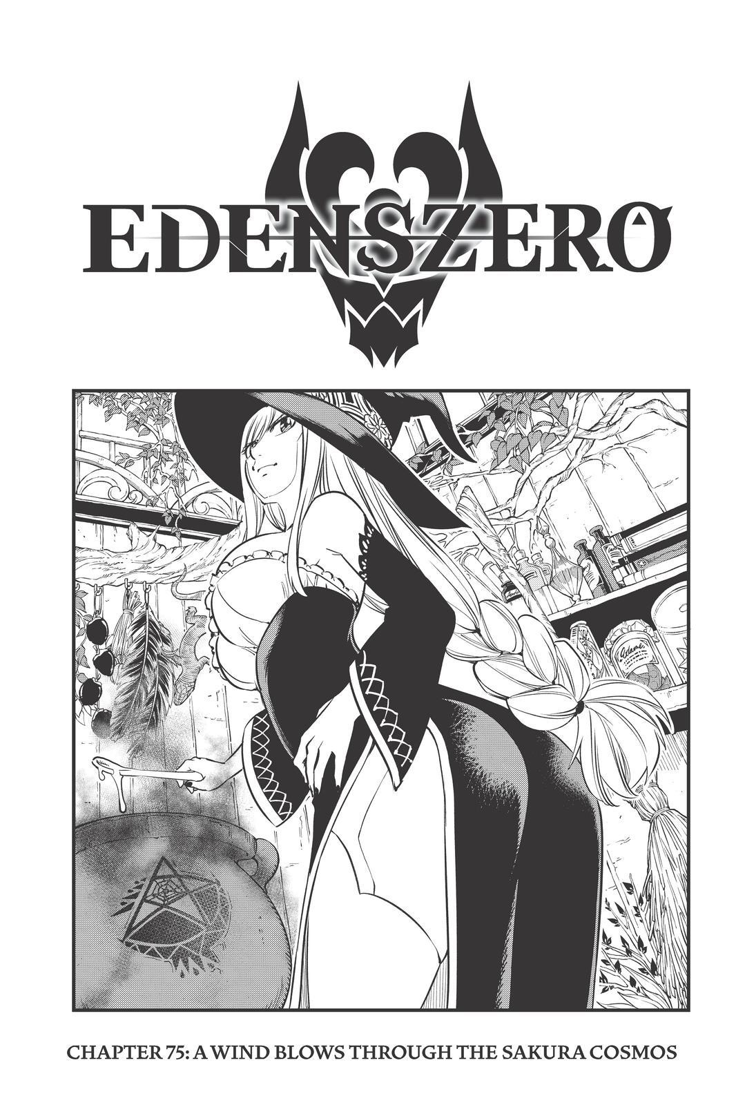 Edens Zero Chapter 75 Cover Page