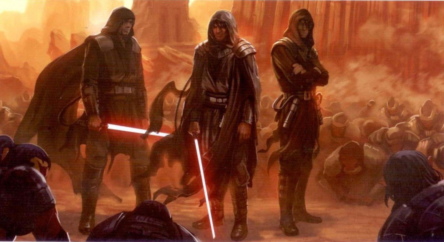 The First Dark Lords of the Sith Come to Power