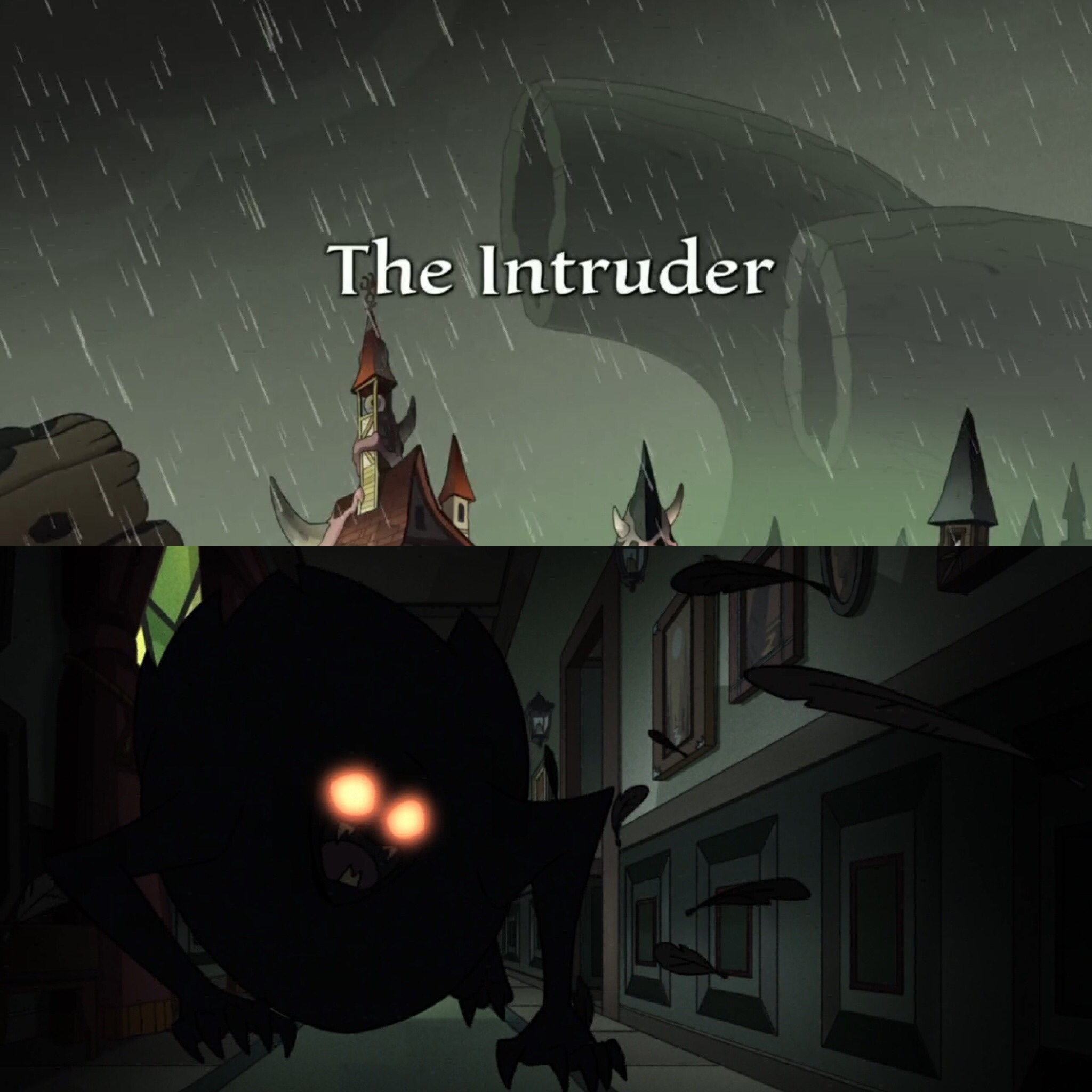 The Owl House Episode 4 "The Intruder" Title