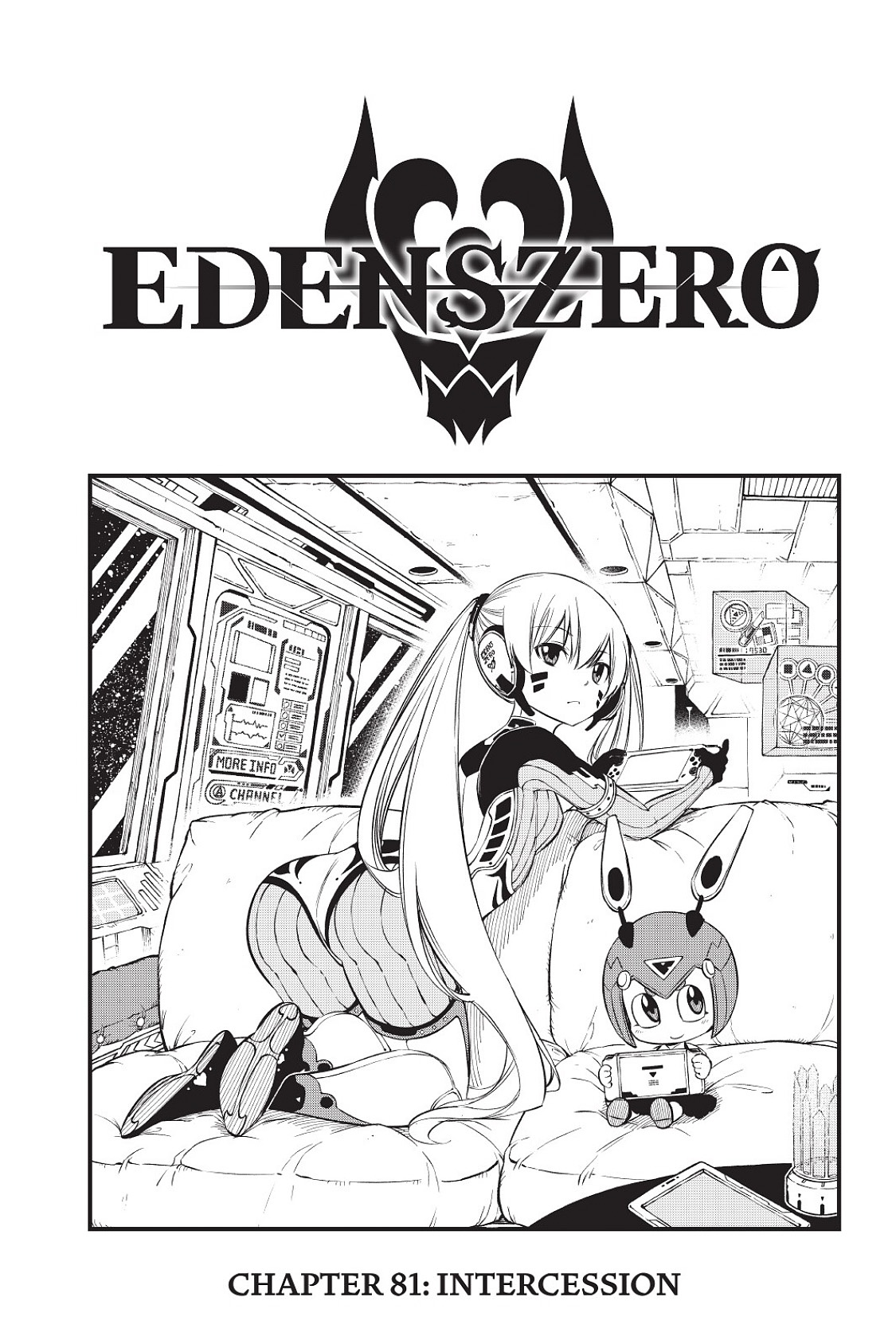 Edens Zero Chapter 81 Cover Page