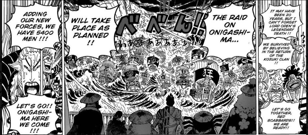 One Piece Chapter 975 The-War-to-Liberate-Wano-Begins
