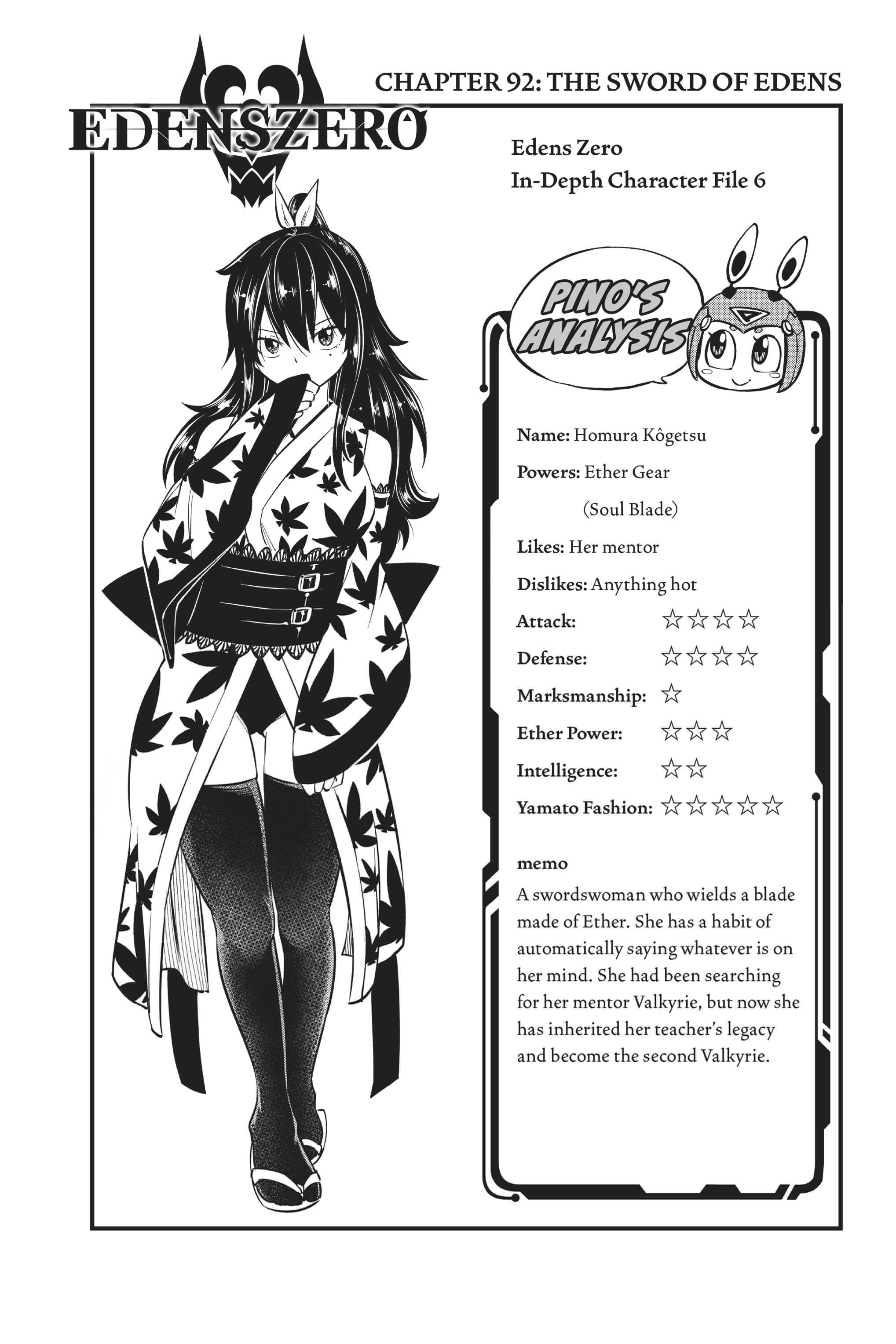 Edens Zero Chapter 92 Cover Page