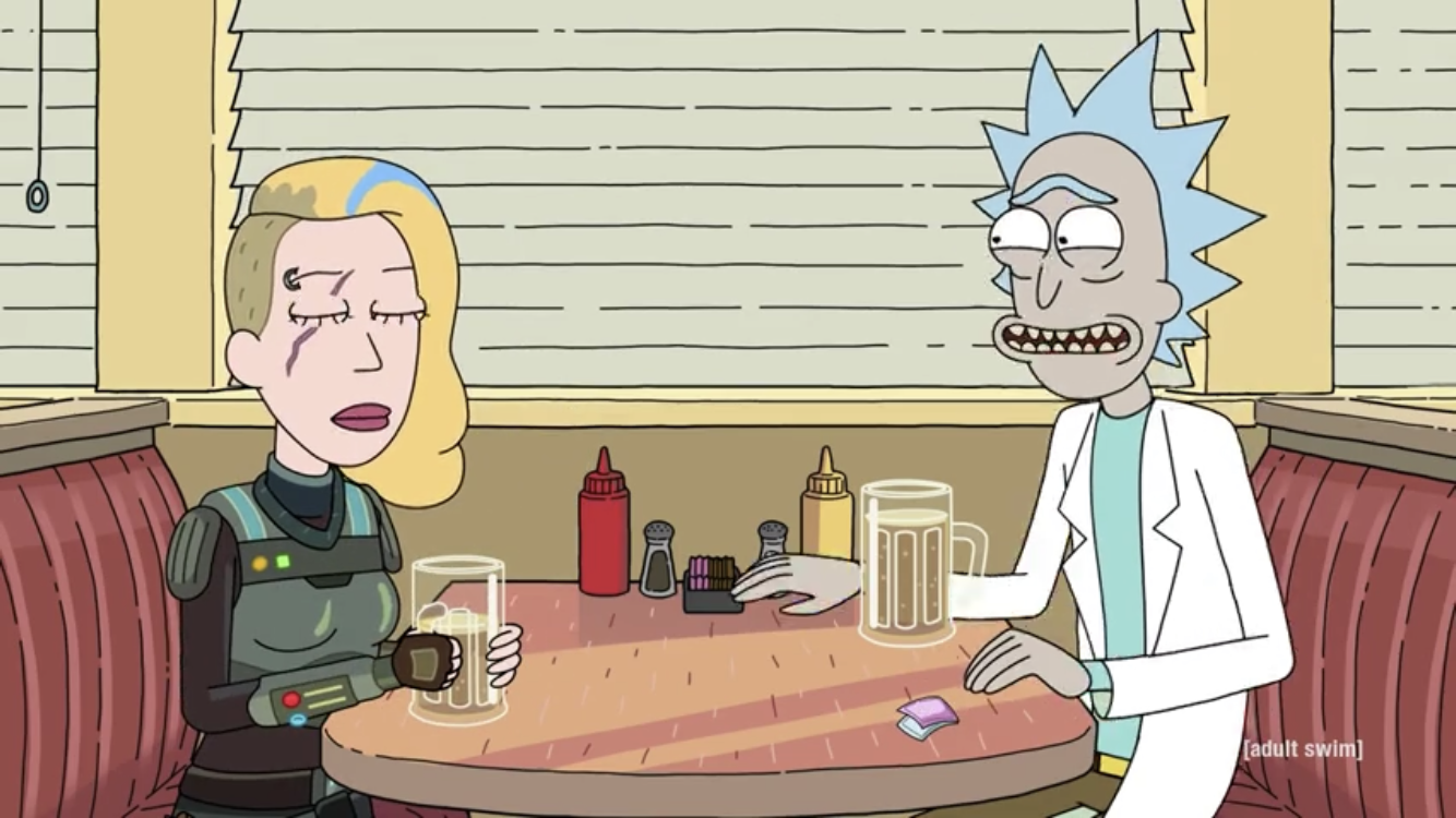 Rick and Morty Season 4 Episode 10- Star Mort, Rickturn of the Jerri Rick and Space Beth