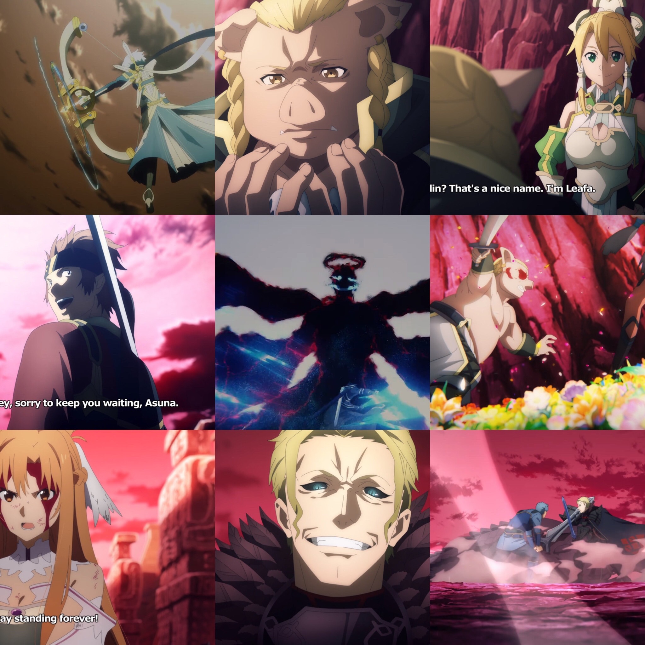 Sword Art Online: Alicization- War of Underworld Episode 37