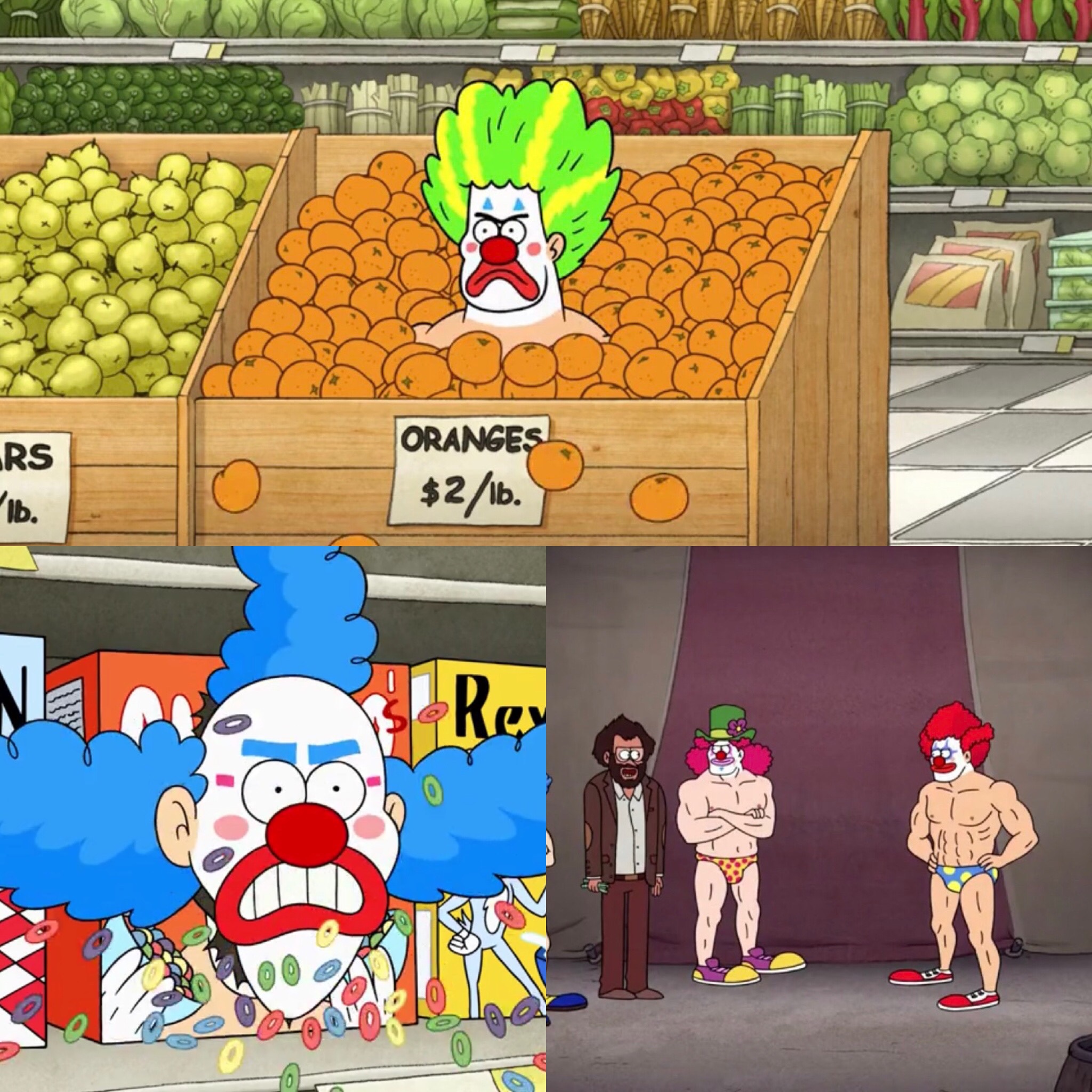 Close Enough Episode 3B- 100% Stress Free Day and Stripper Clowns