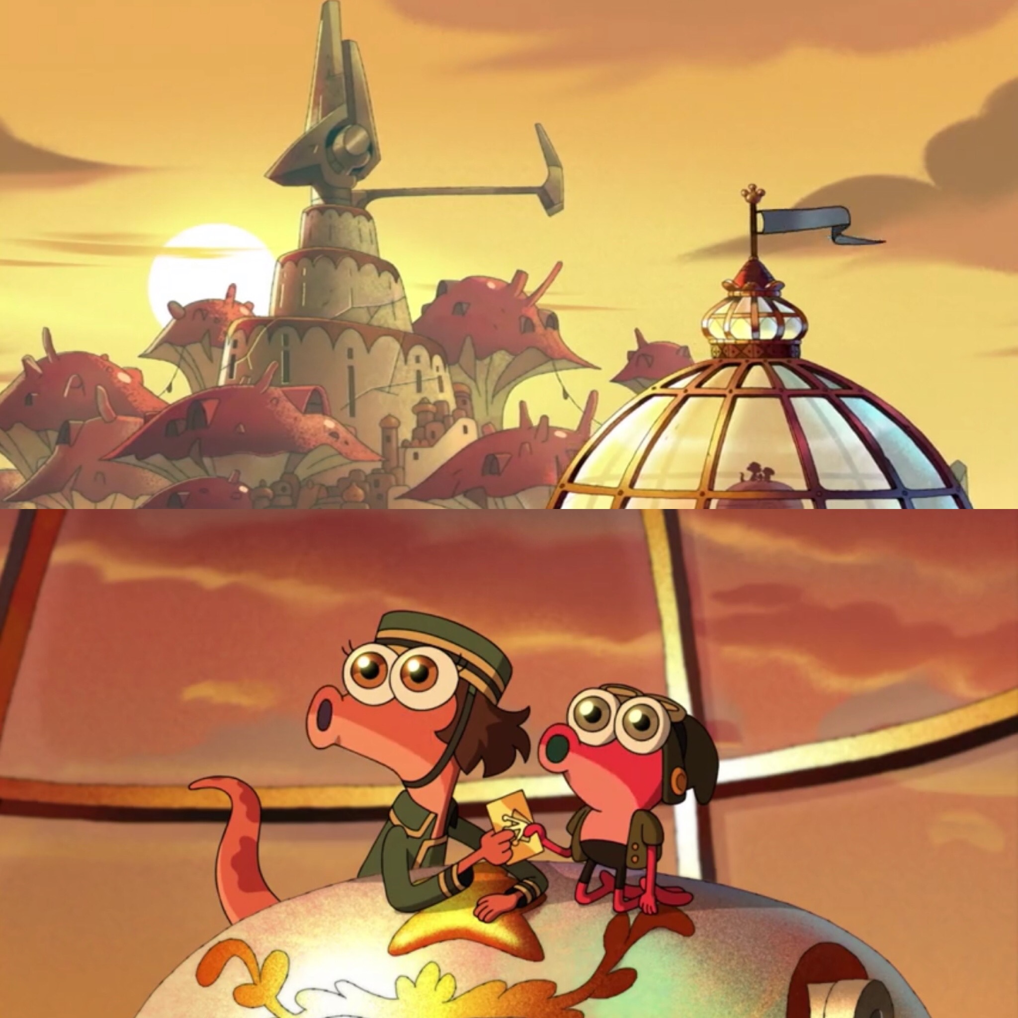 Amphibia Season Episode 2 Episode 7- Amazing Sunset with Newt Mabel