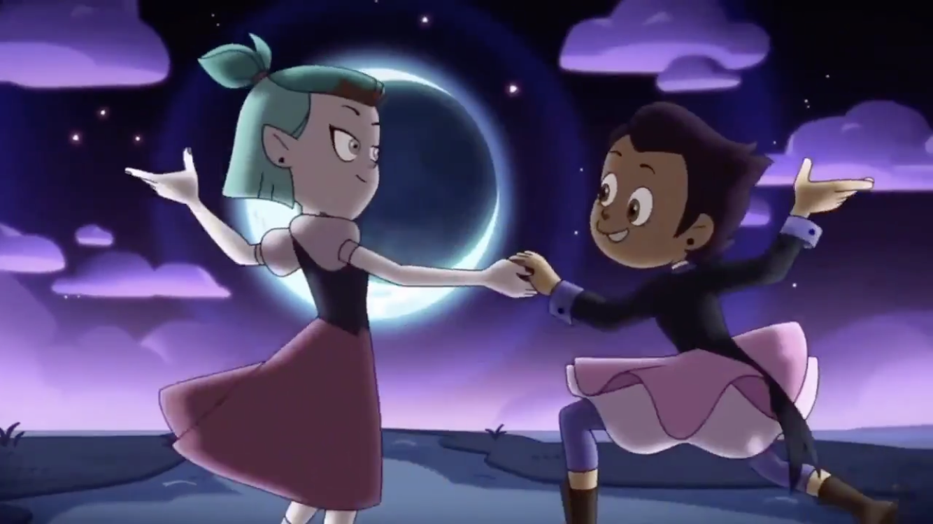 The Owl House Episode 16- Enchanting Grom Night- Amity and Luz Dance