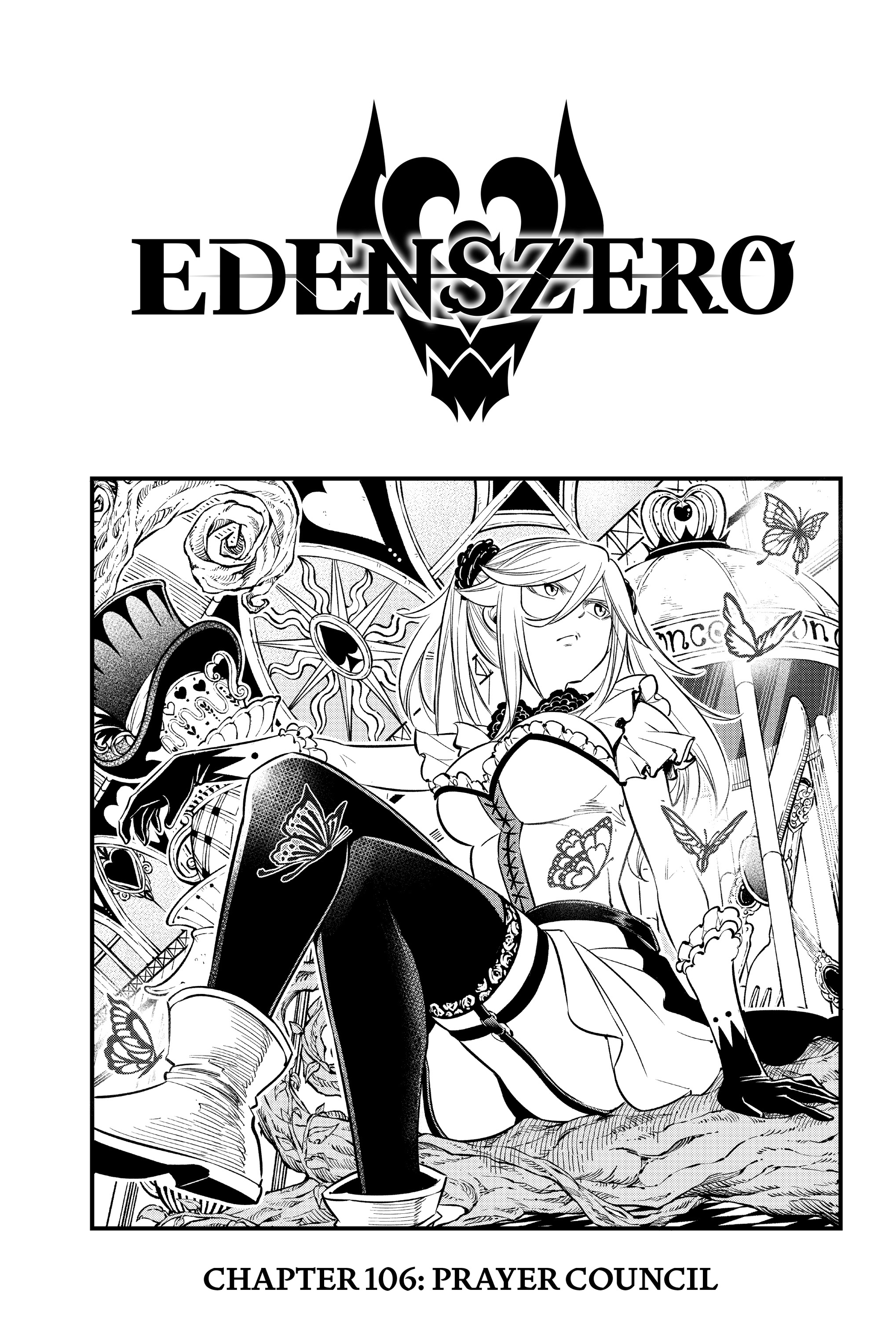 Edens Zero Chapter 106 Cover Page