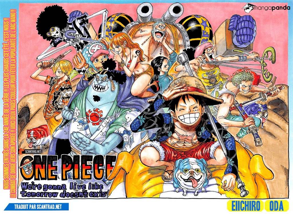 One Piece Chapter 987 Cover Page
