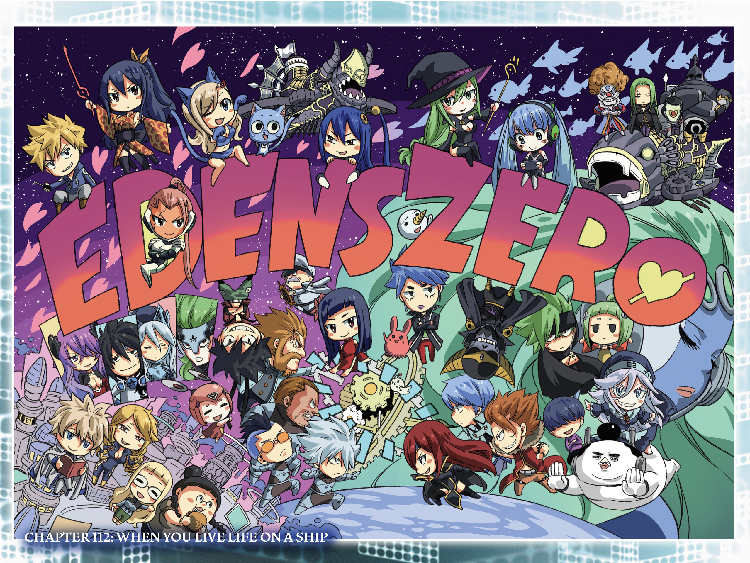 Edens Zero Chapter 112 Cover Page