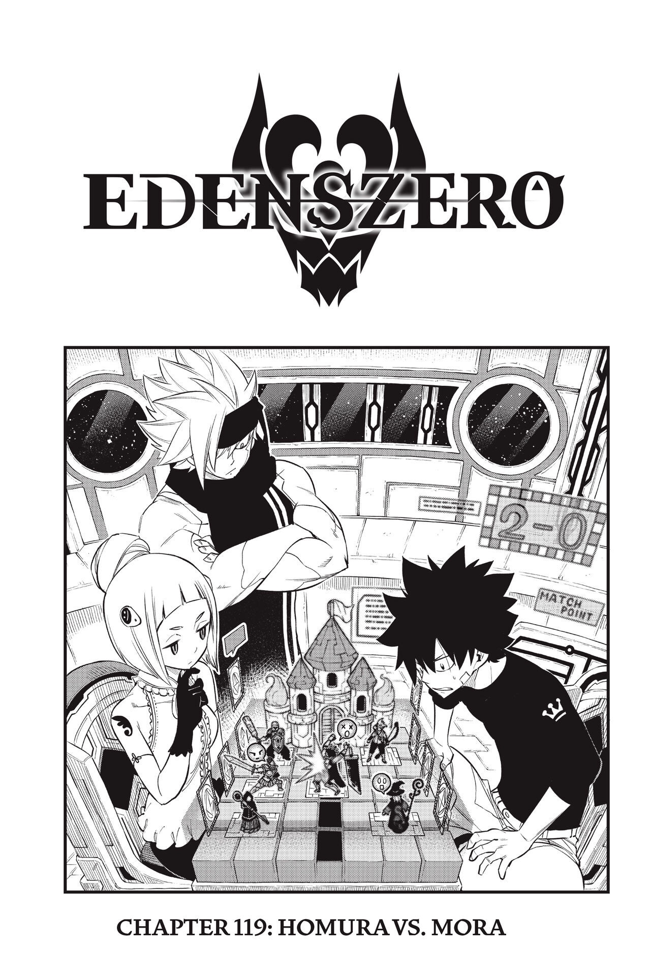 Edens Zero Chapter 119 Cover Page