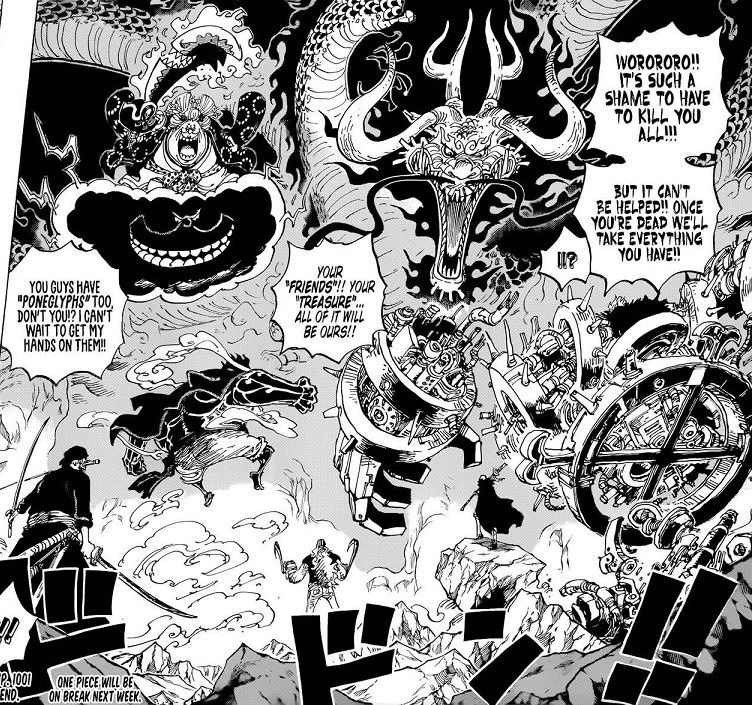 One Piece Chapter 1001-Supernovas Vs. Yonko