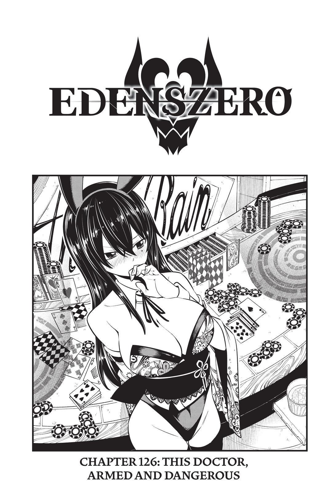 Edens Zero Chapter 126 Cover Page