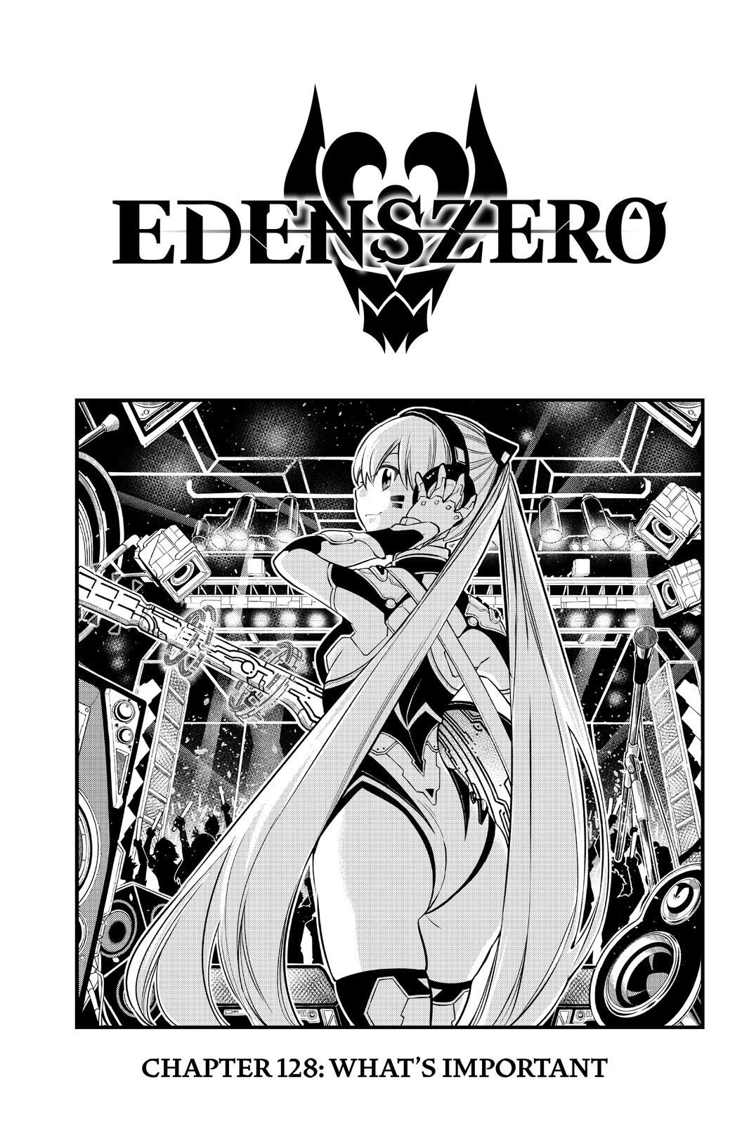 Edens Zero Chapter 128 Cover Page