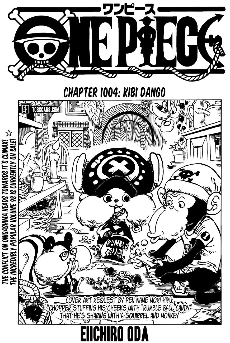 One Piece Chapter 1004 Cover Page