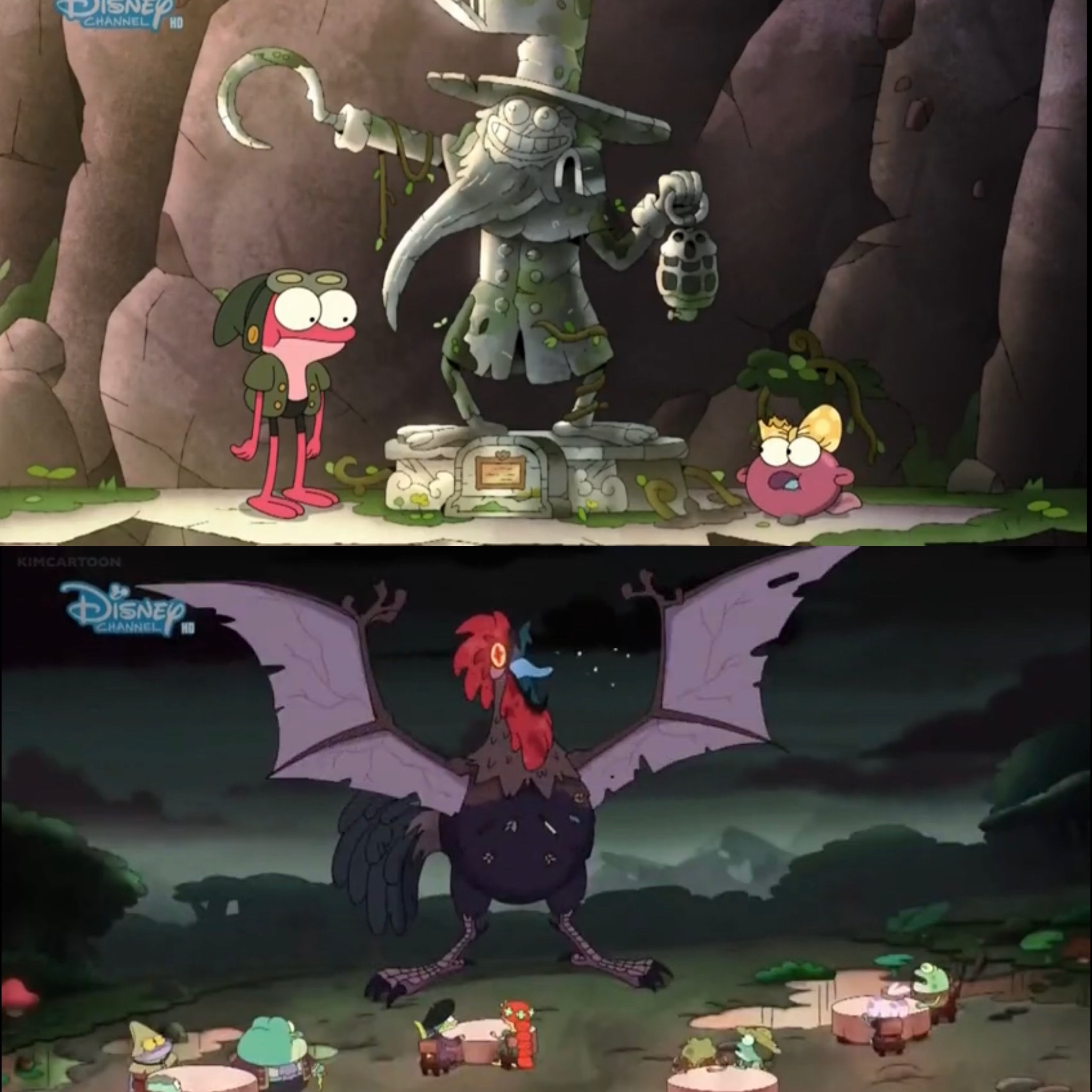 Amphibia Season 2 Episode 13-Night Drivers and Return to Wartwood
