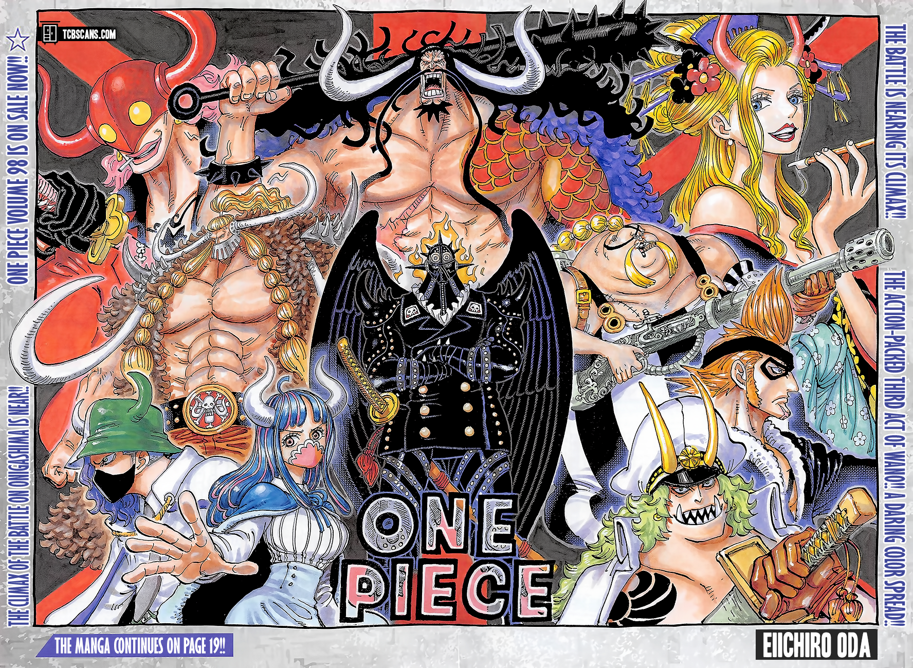 One Piece Chapter 1006 Cover Page