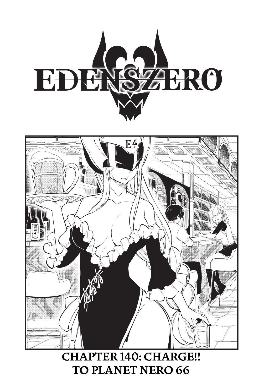 Edens Zero Chapter 140 Cover Page