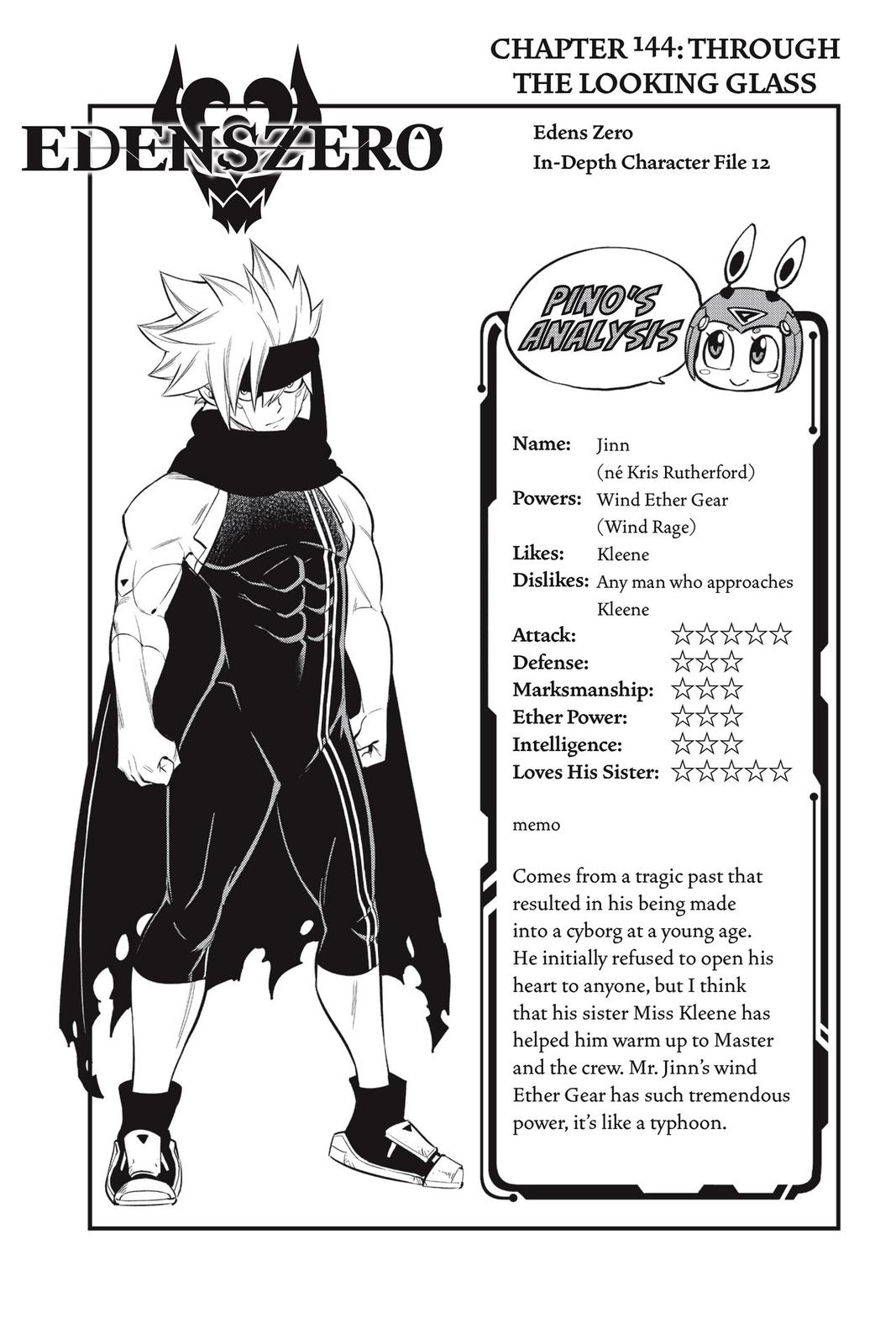 Edens Zero Chapter 144 Cover Page