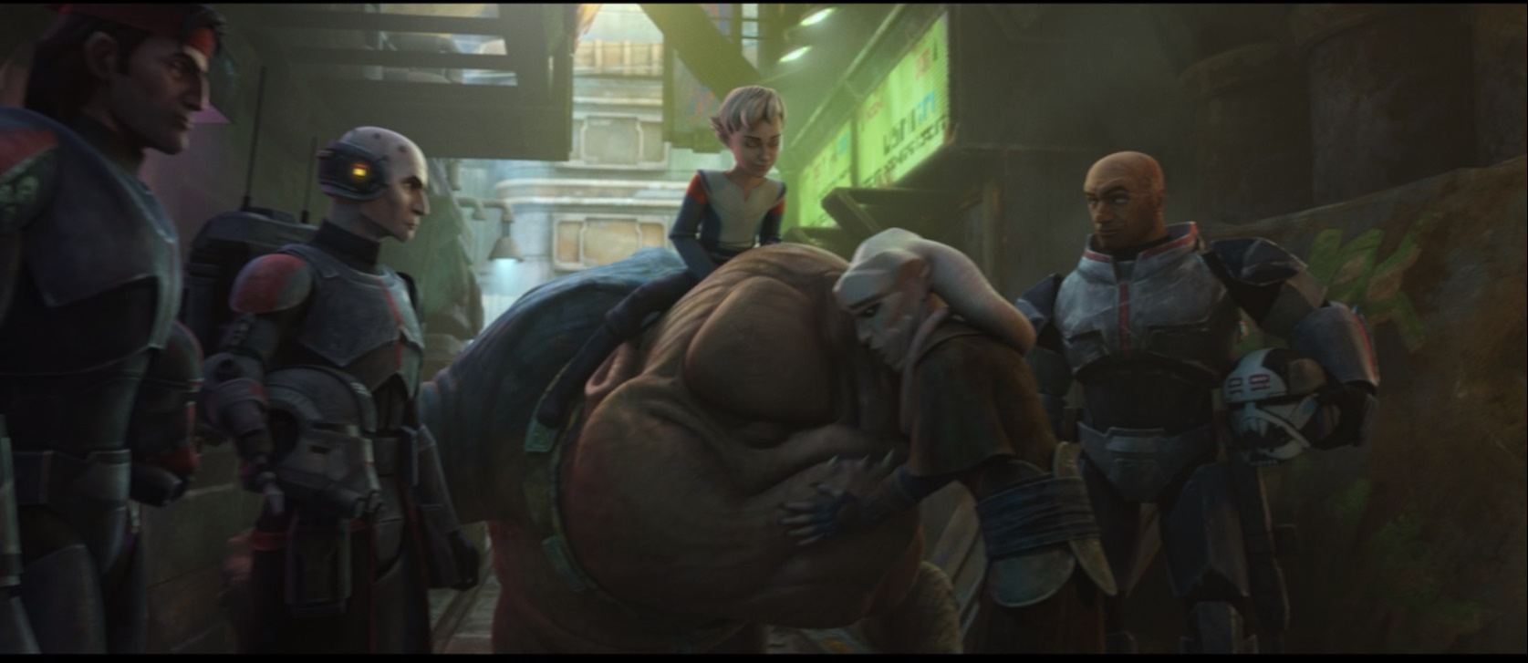 Star Wars: The Bad Batch Episode 5-Rampage of the Rancor