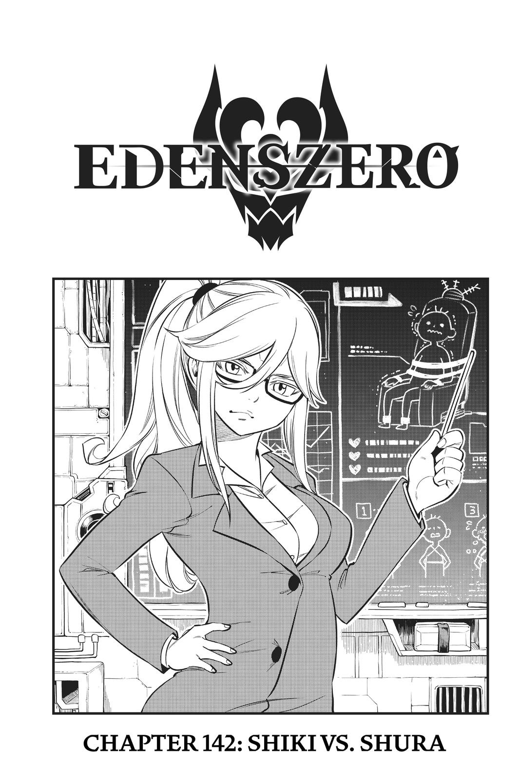Edens Zero Chapter 142 Cover Page