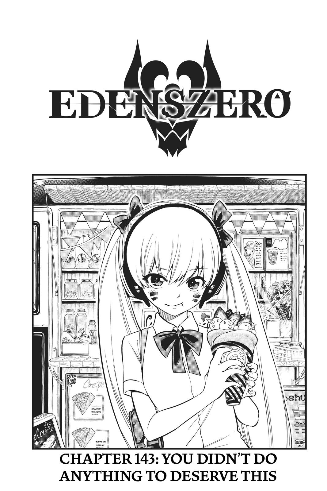 Edens Zero Chapter 143 Cover Page