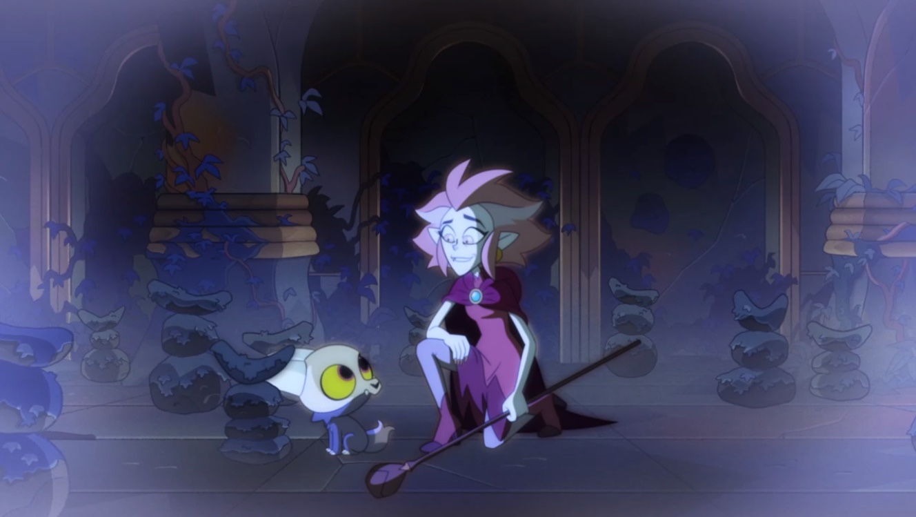 The Owl House S2 Episode 3-Eda and Baby King