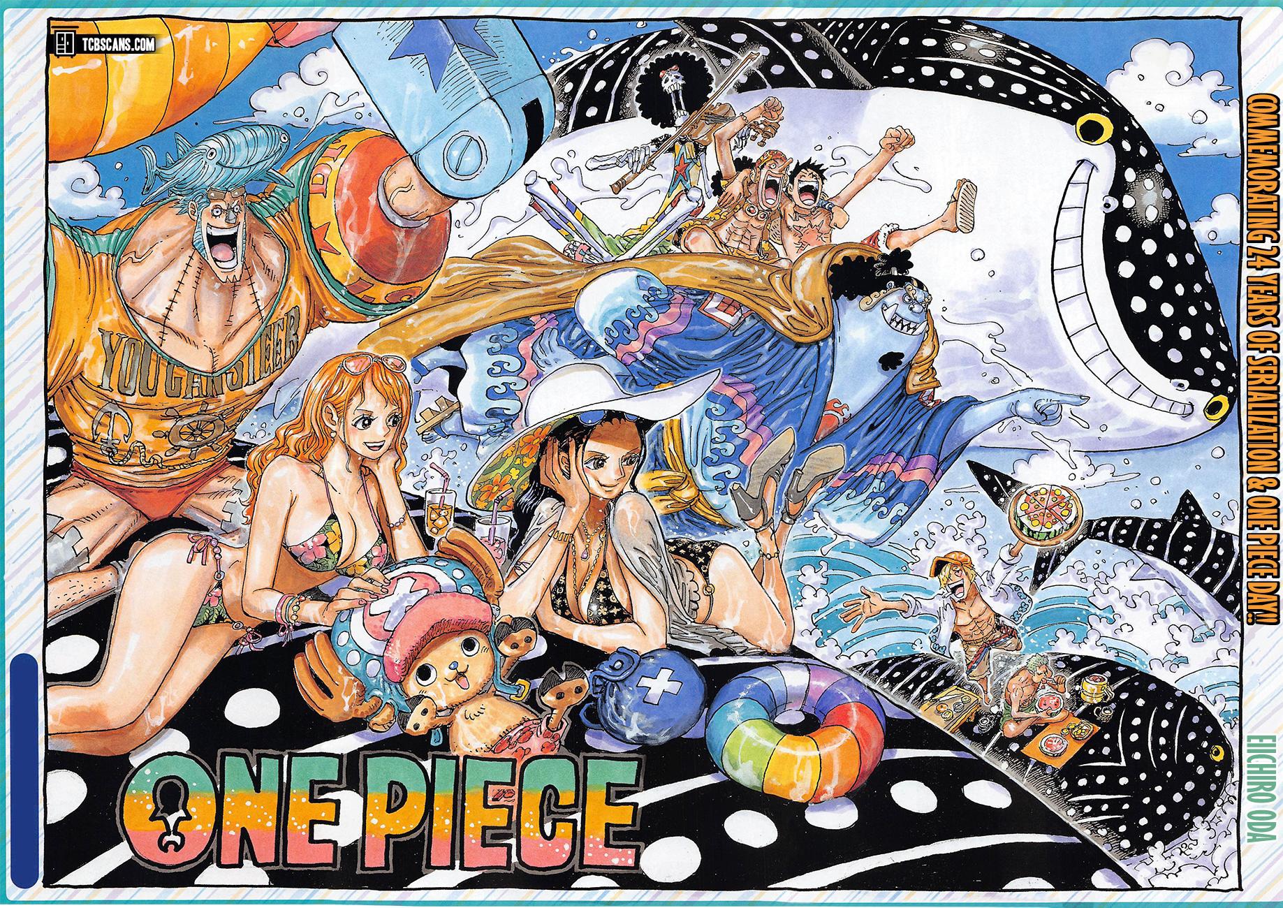 One Piece Chapter 1019 Cover