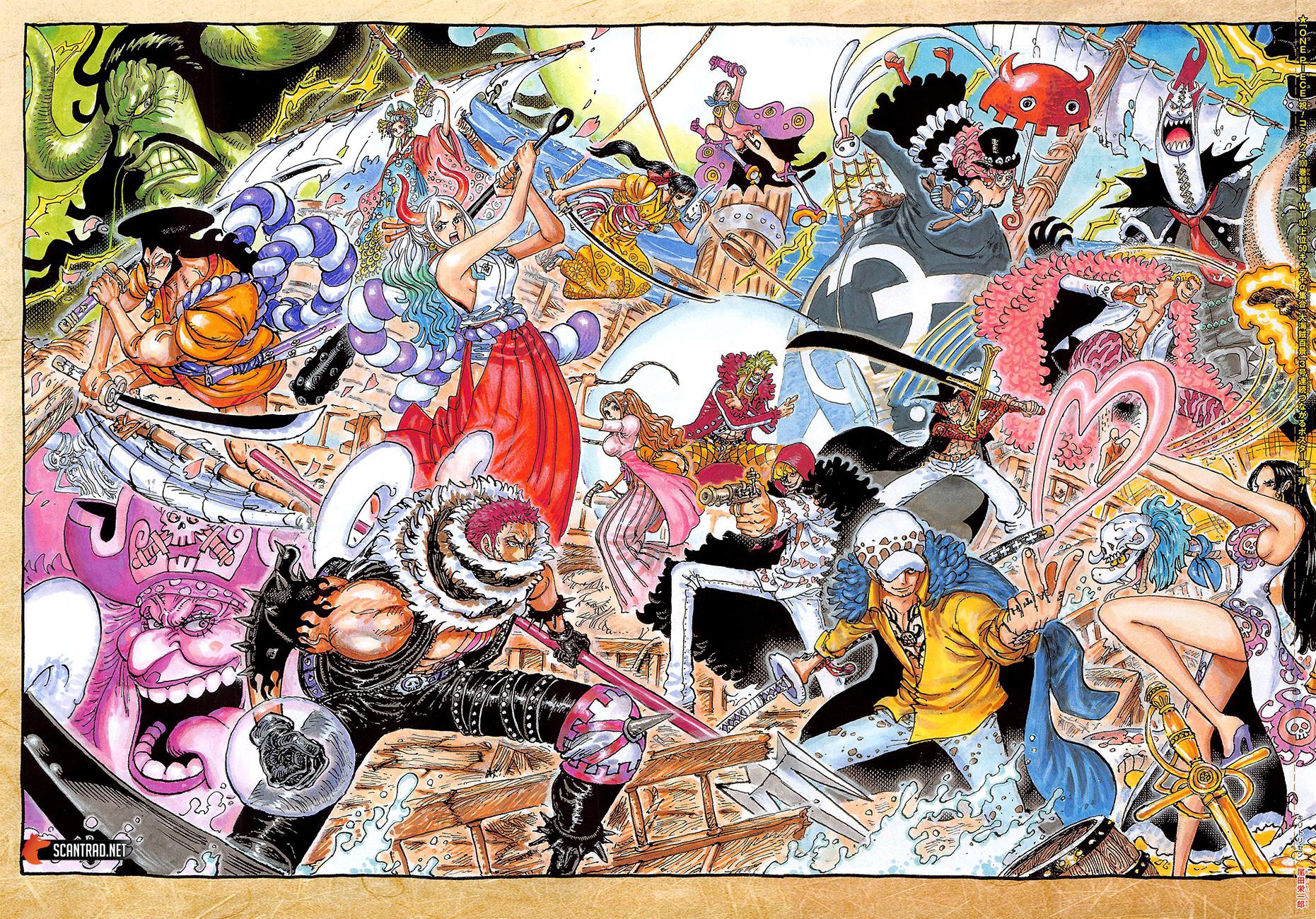 One Piece Chapter 1023 Art Cover