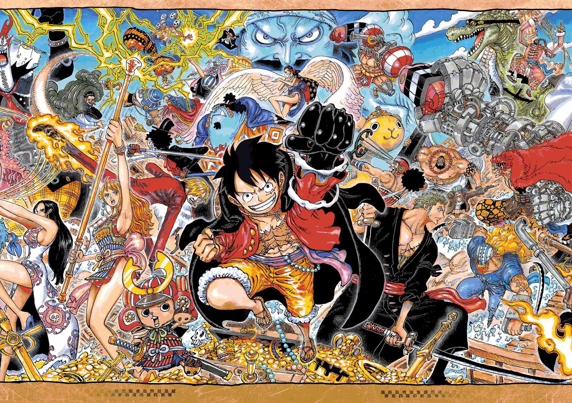 One Piece Chapter 1024 Cover Page