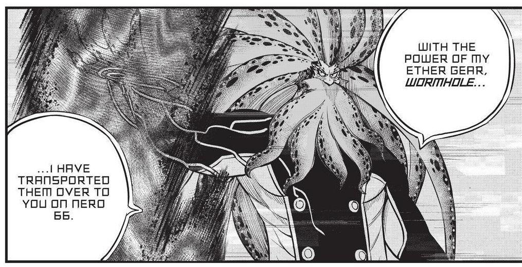 Edens Zero Chapter 163-Nero's Ether Gear, Wormhole