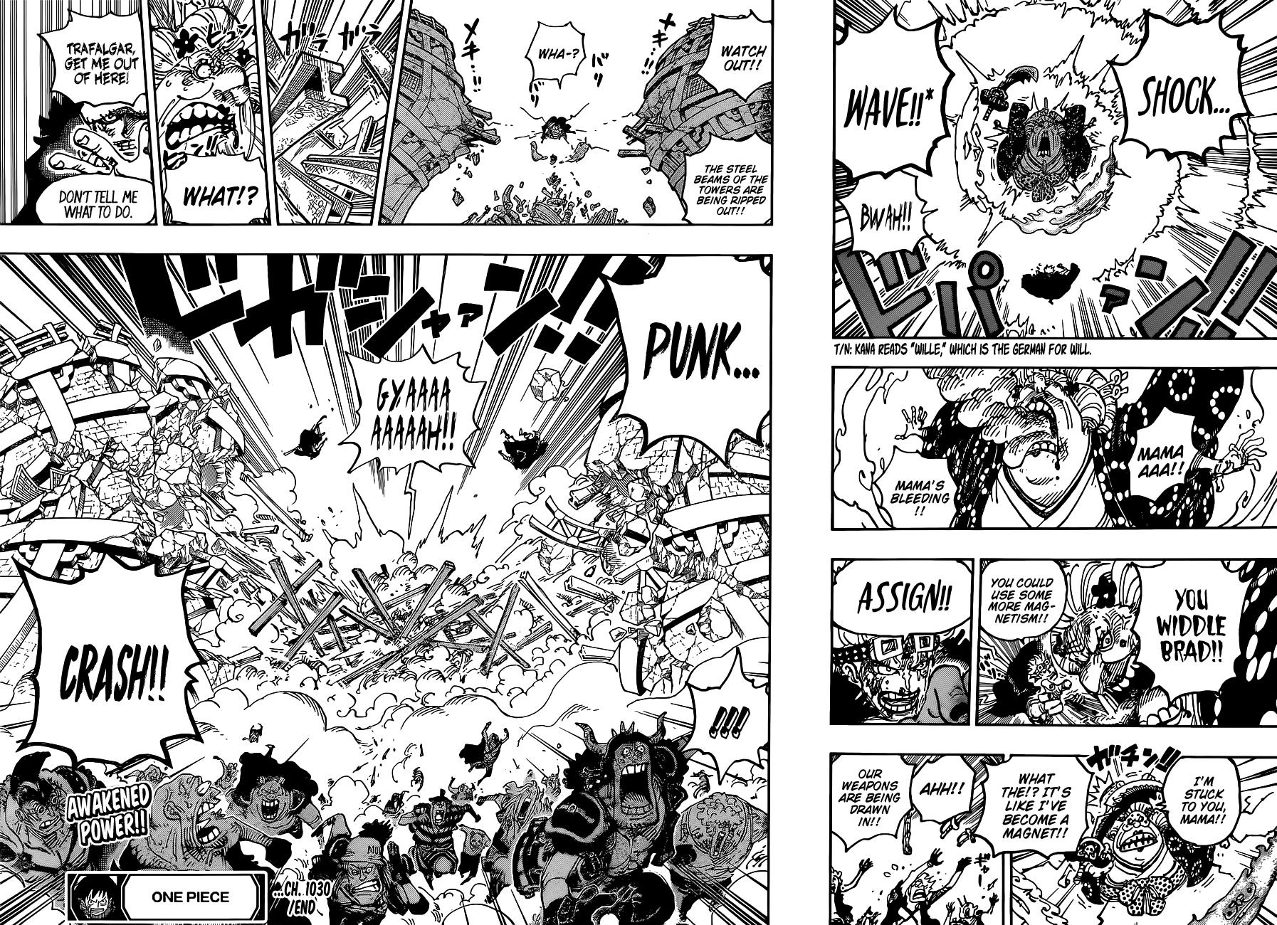 One Piece Chapter 1030-Awakened Devil Fruits