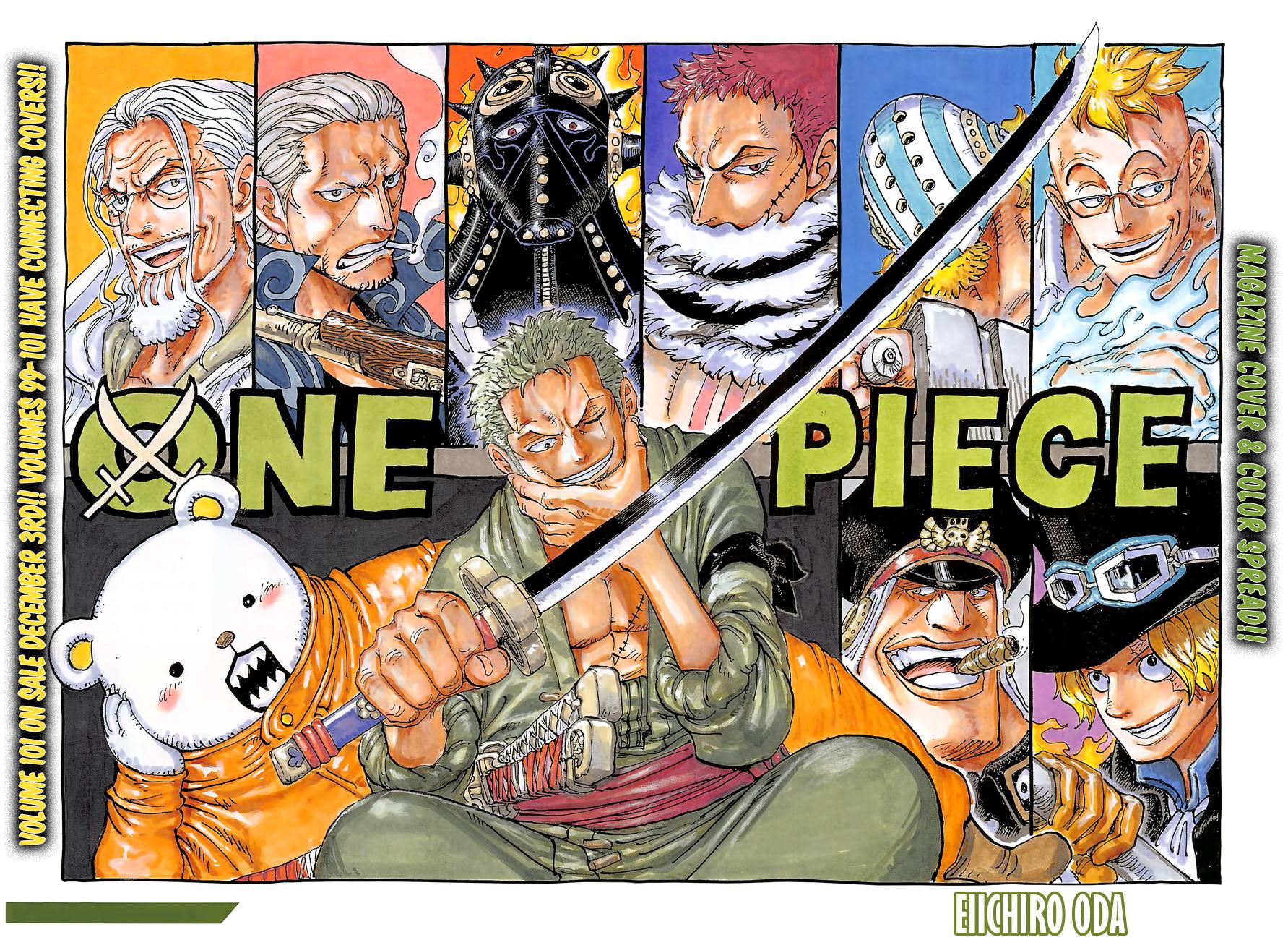 One Piece Chapter 1031 Cover