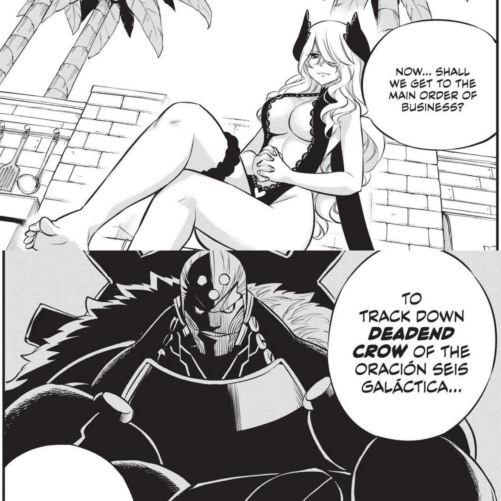 Edens Zero Chapter 177-Holy's Goal is Deadend Crow
