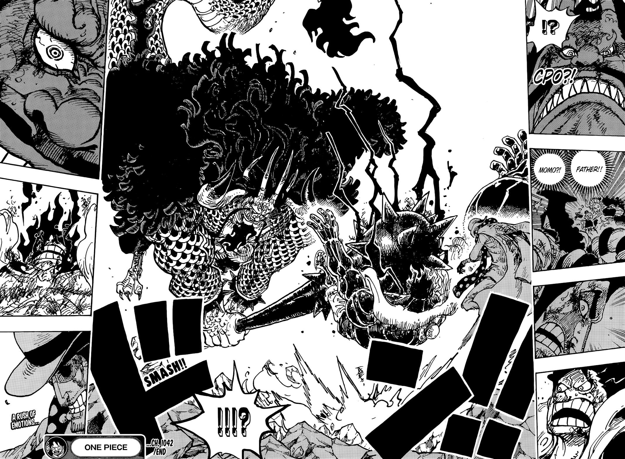 One Piece Chapter 1042-CP0 RUINS THINGS