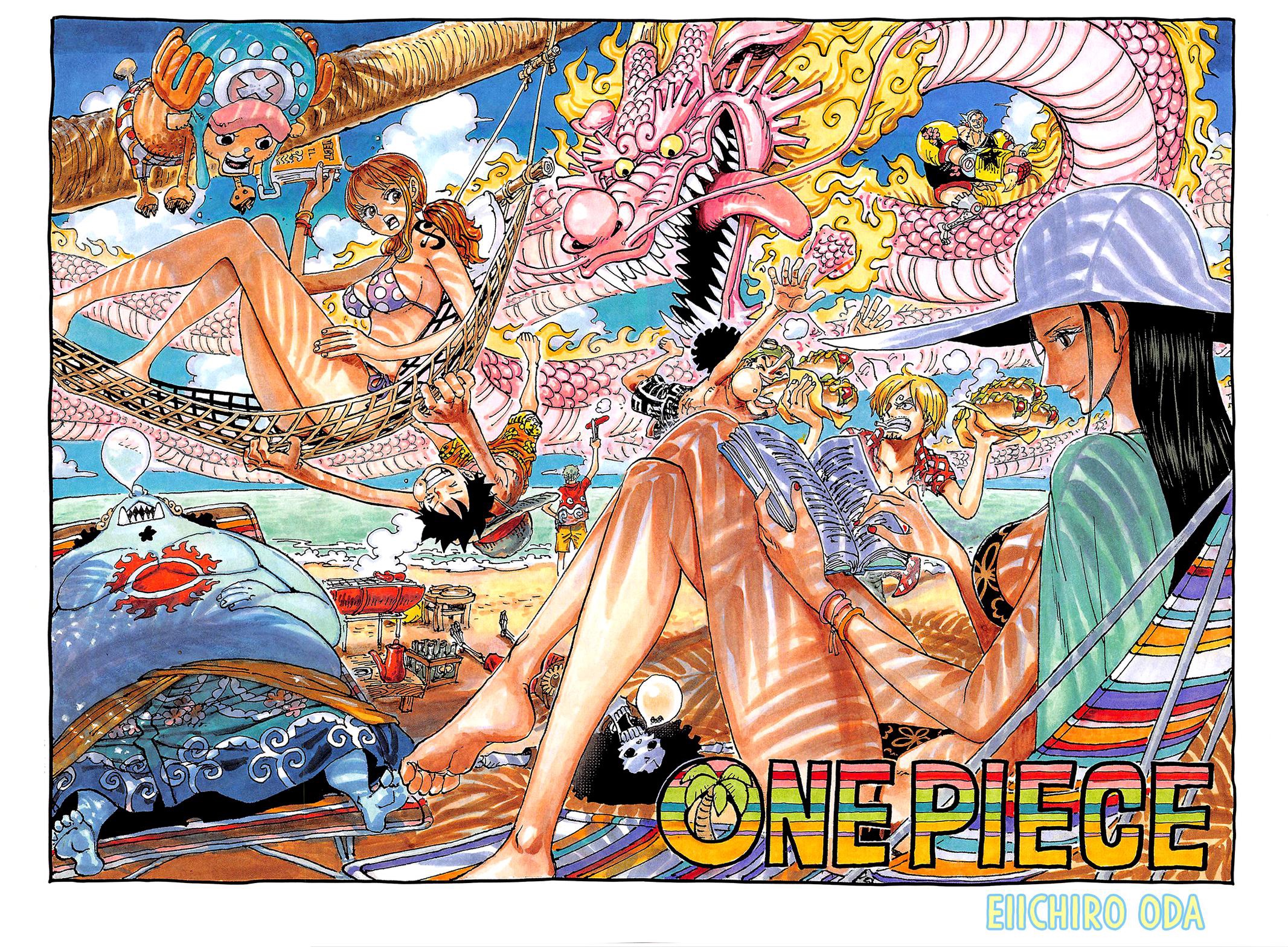 One Piece Chapter 1047 Cover Page