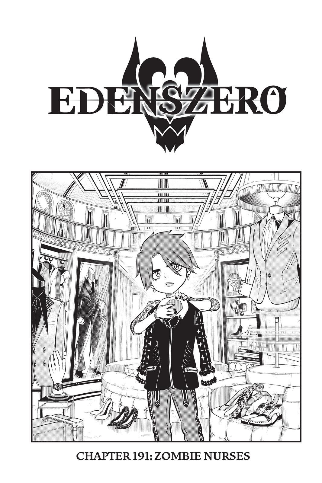 Edens Zero Chapter 191 Cover Page
