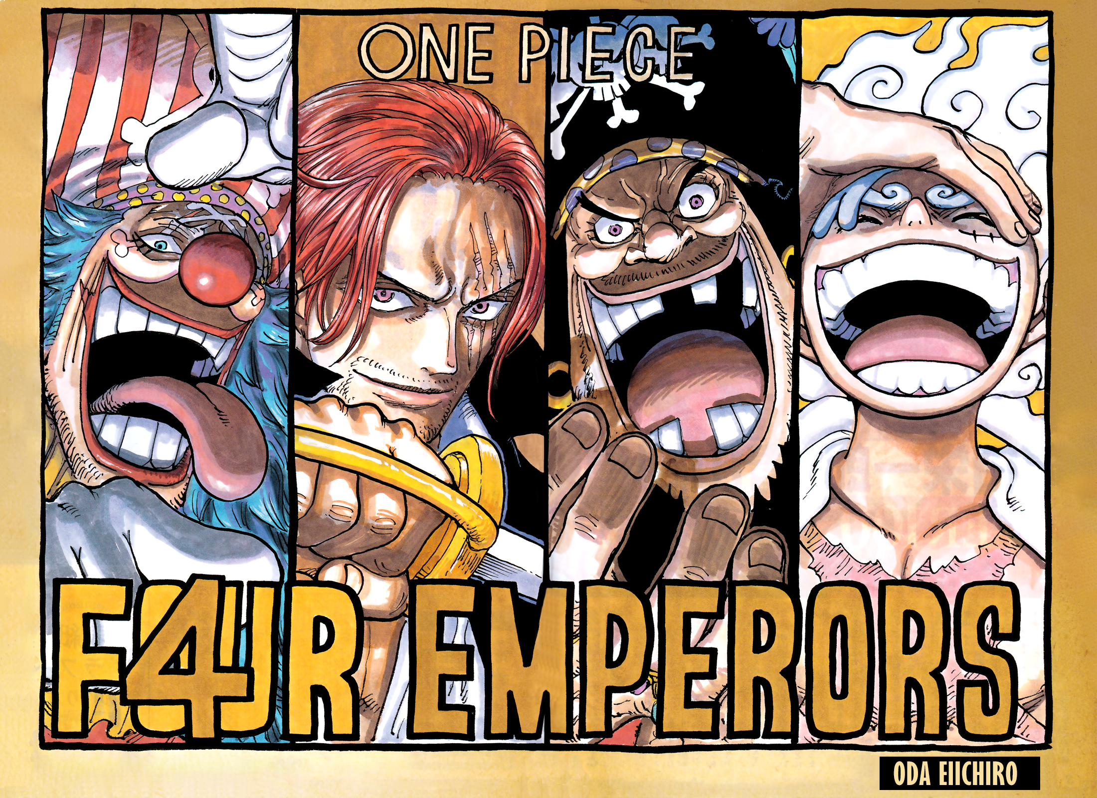 One Piece Chapter 1054 Cover Page