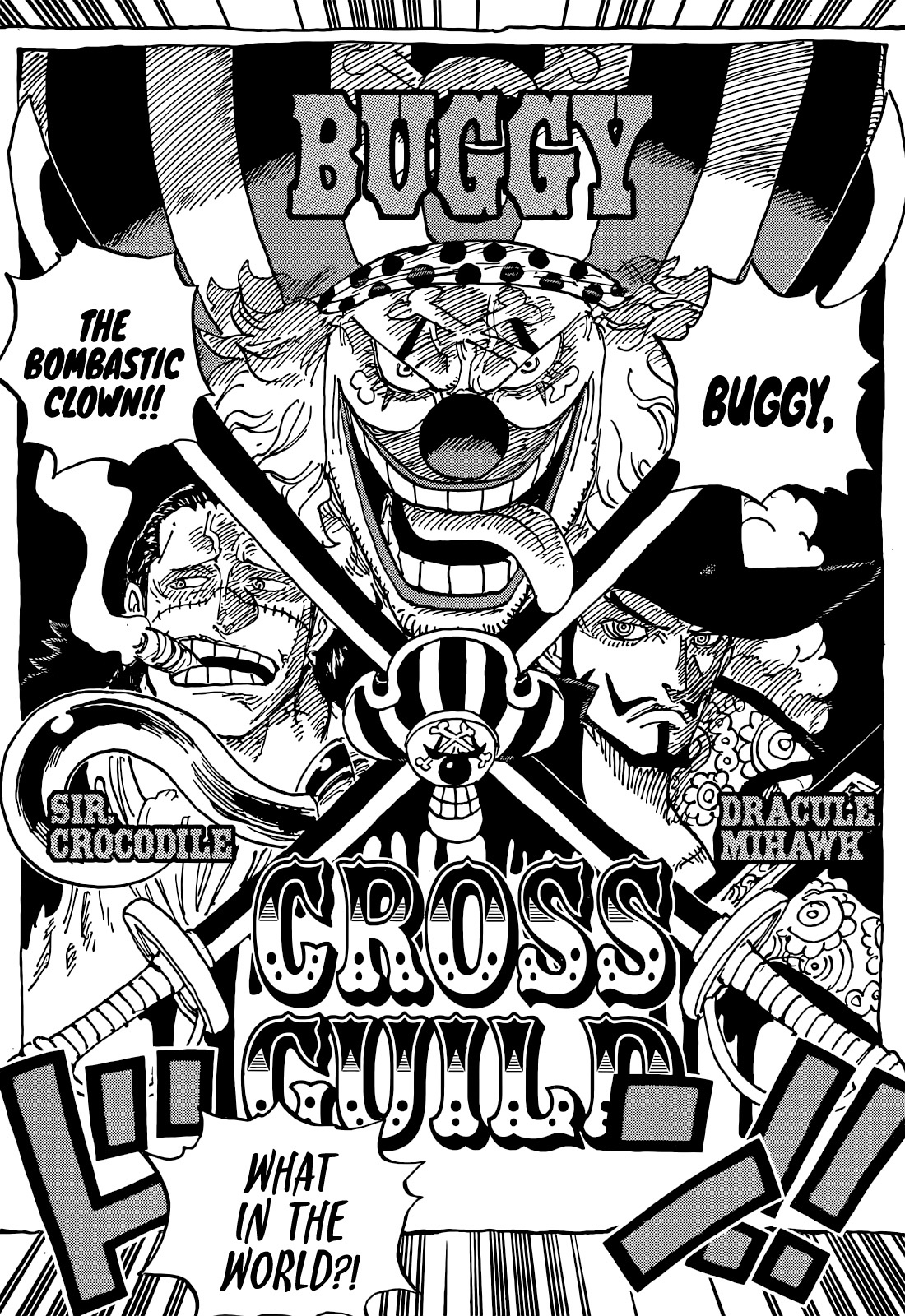 One Piece Chapter 1056-Buggy the Clown and Cross Guild