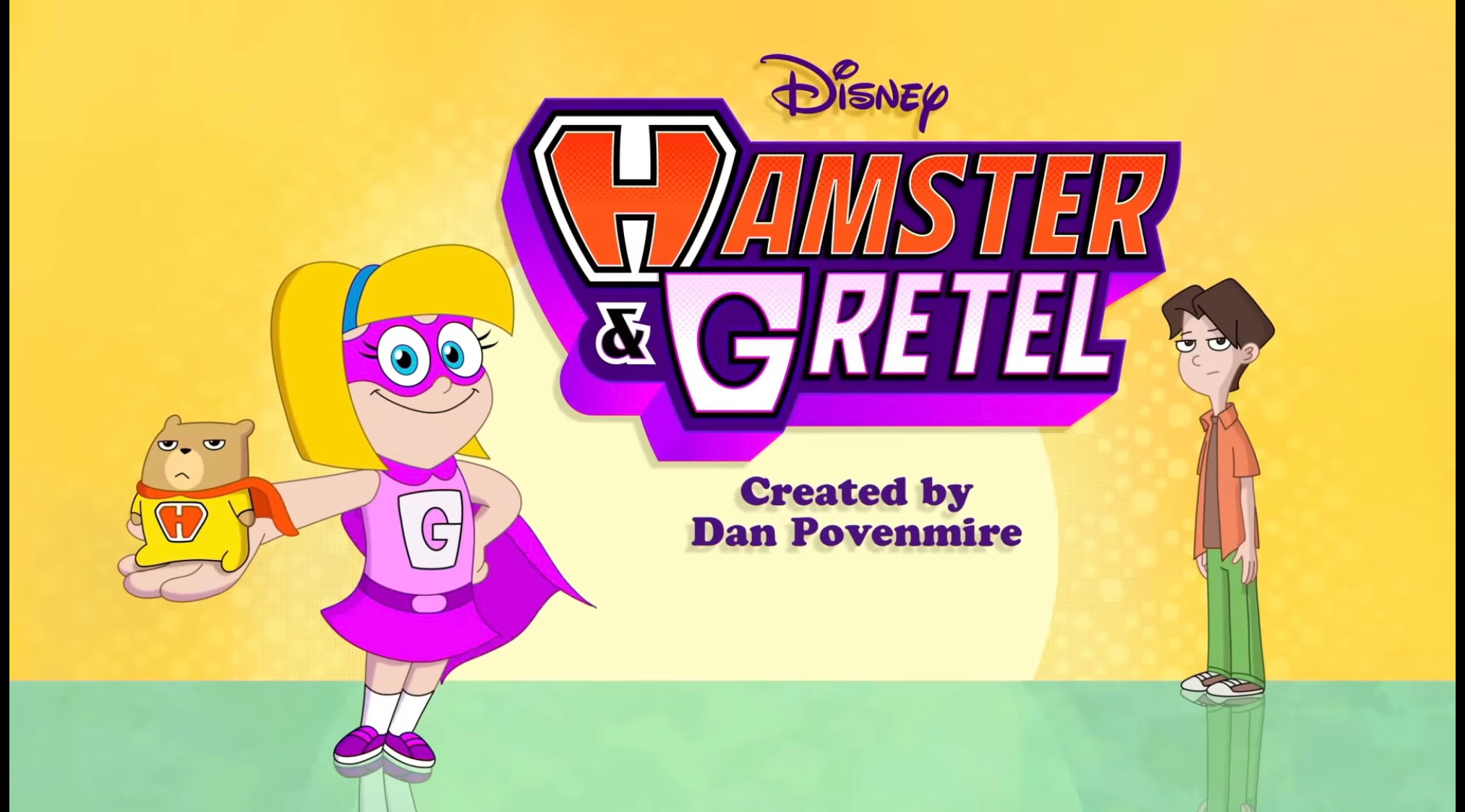 Hamster & Gretel Title Card