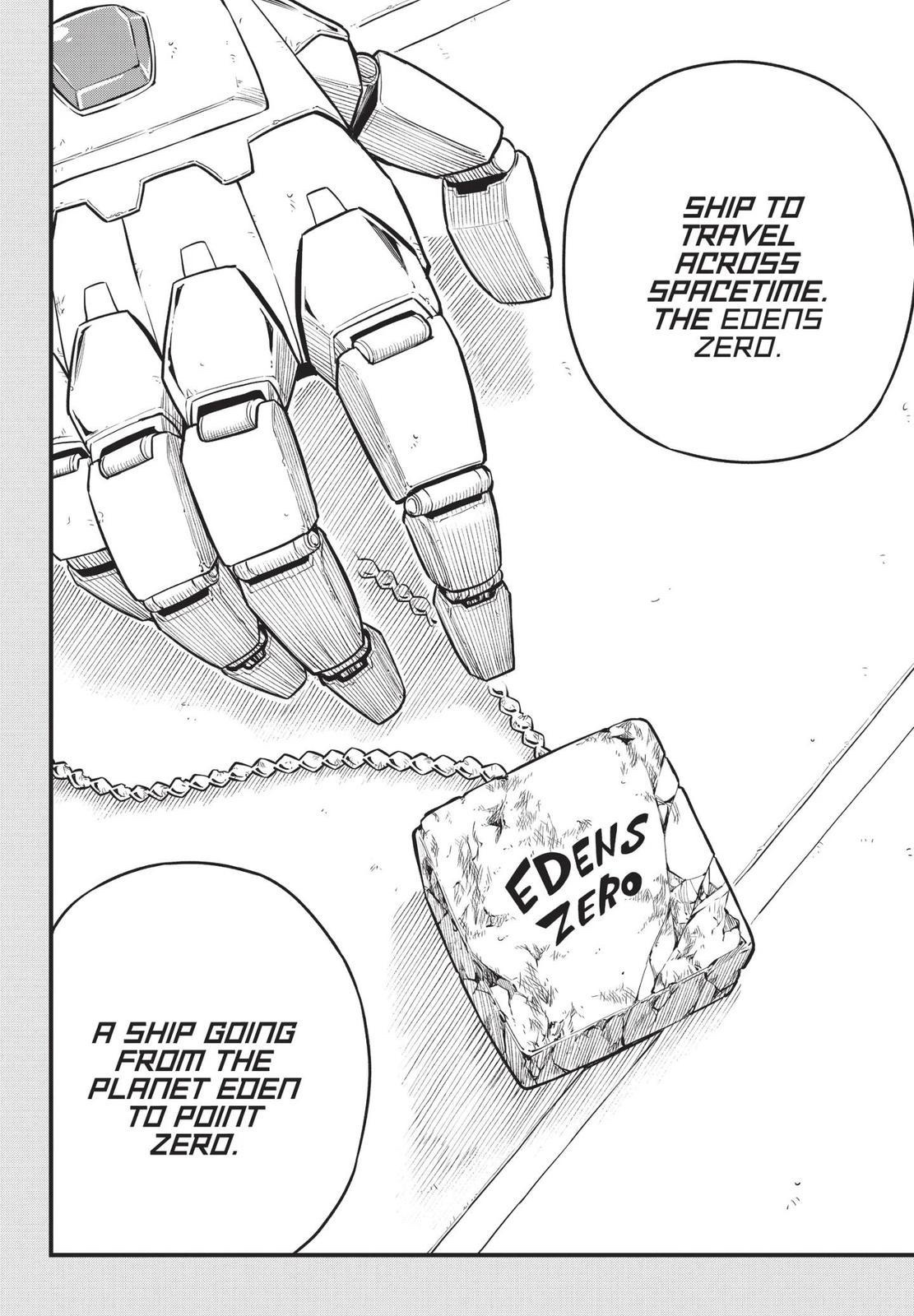 Edens Zero Chapter 204-A Ship to Travel to Point Zero