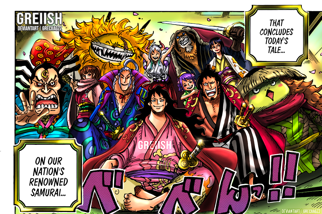 One Piece Chapter 1057-The Wano Country Heroes, Together as One