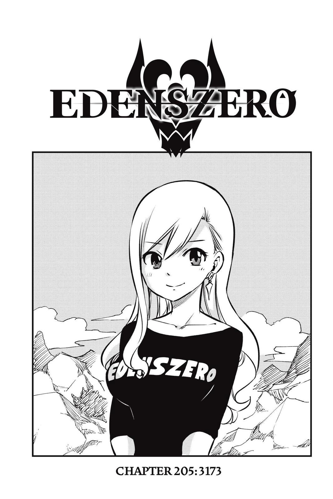 Edens Zero Chapter 205 Cover Page