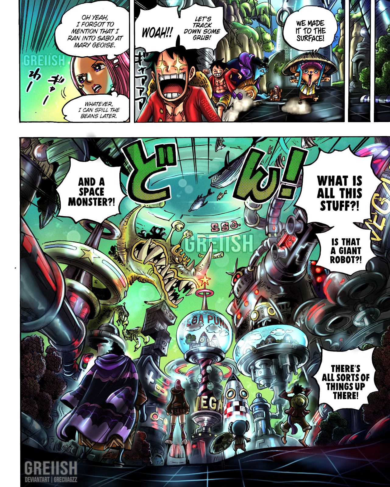 One Piece Chapter 1062-Welcome to Egghead Island