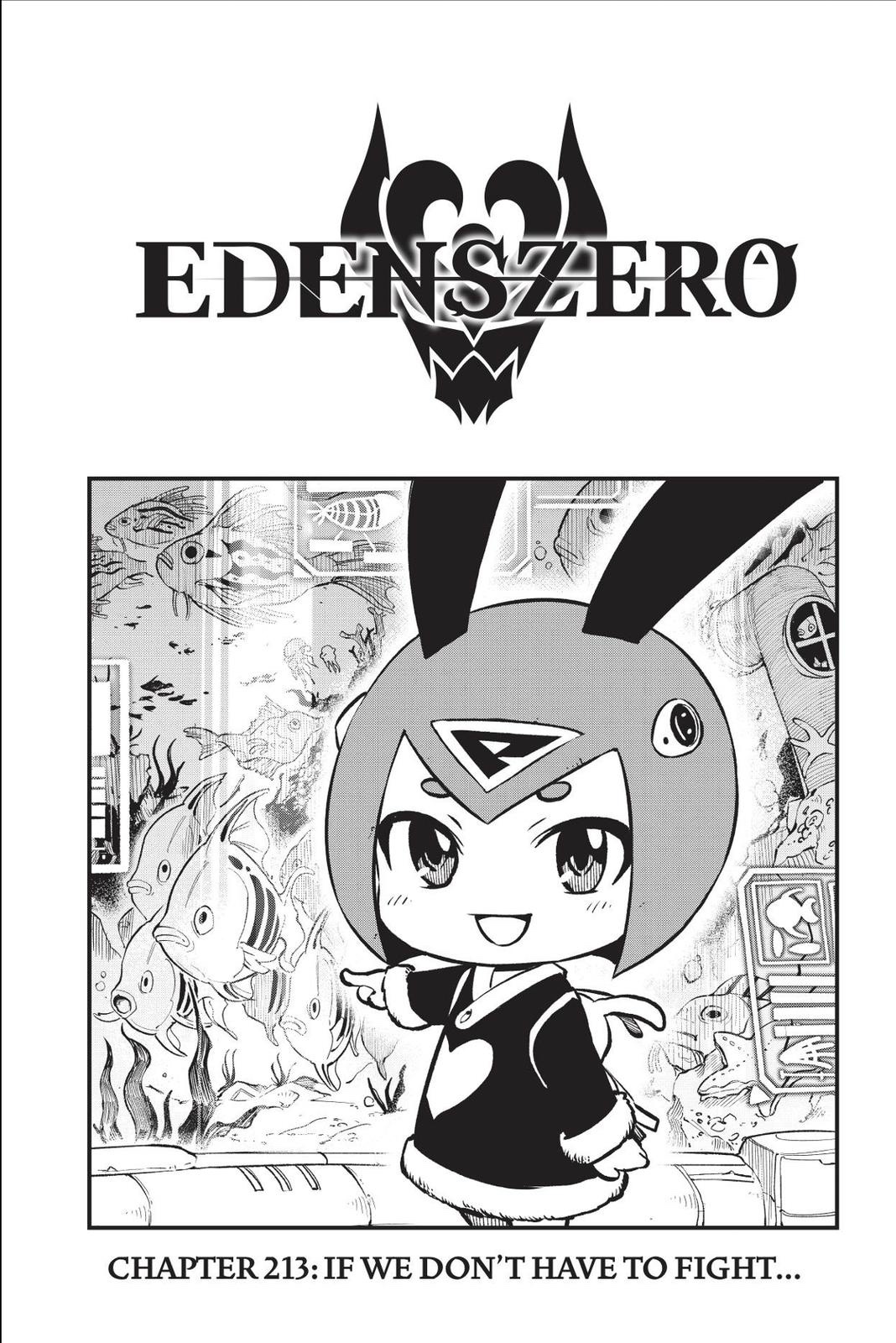 Edens Zero Chapter 213 Cover Page