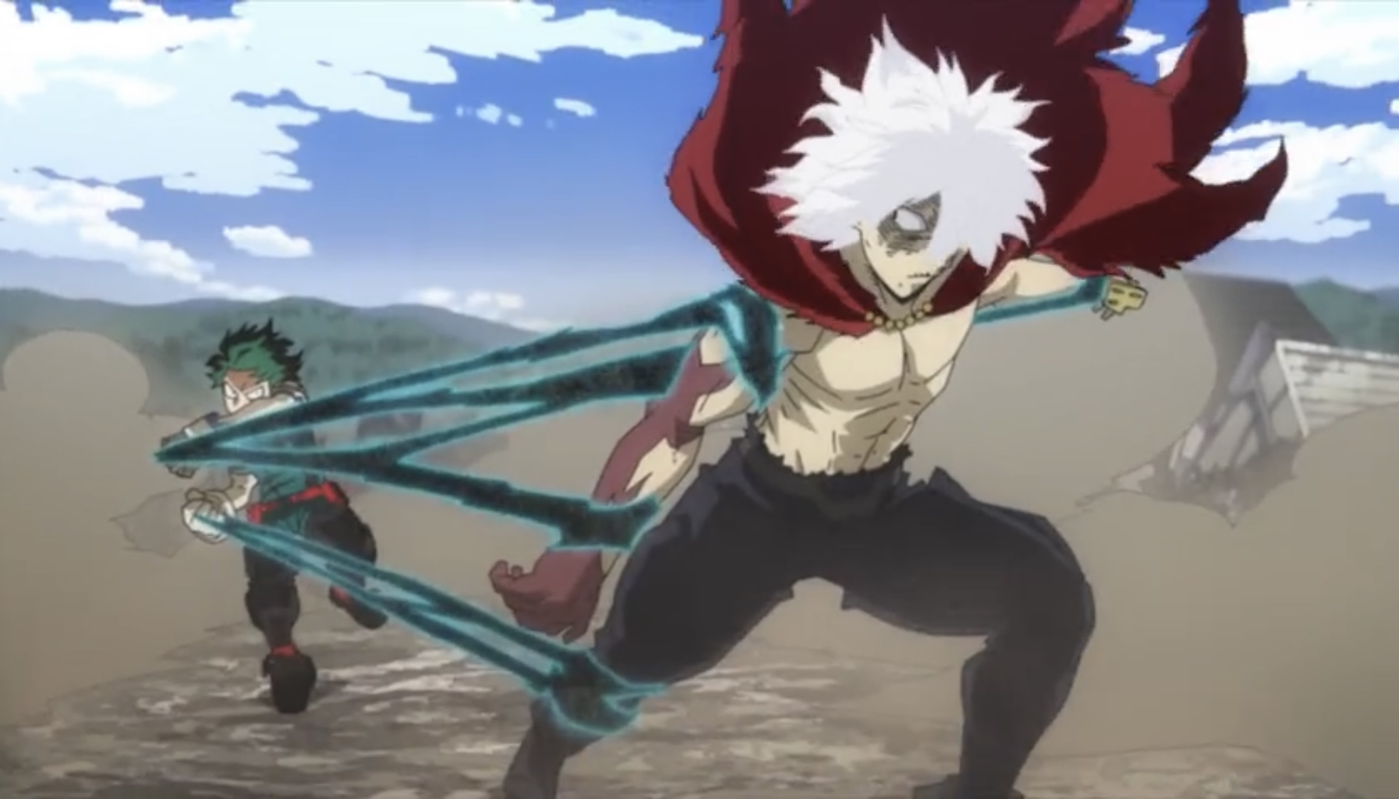 MHA S6, Ep 7-Deku Holds Back Shigaraki