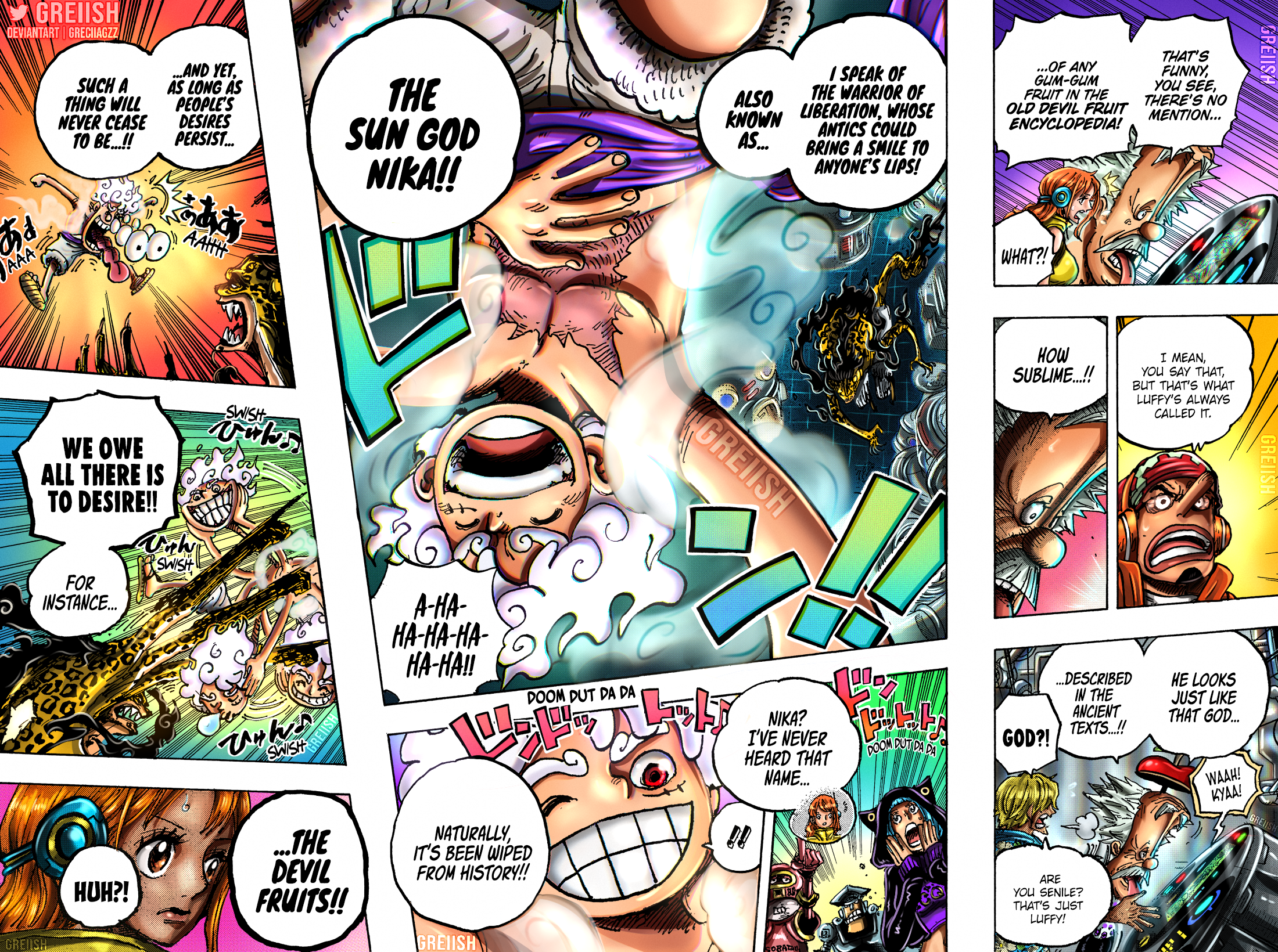 One Piece Chapter 1069-Nika Returns After 800 Years