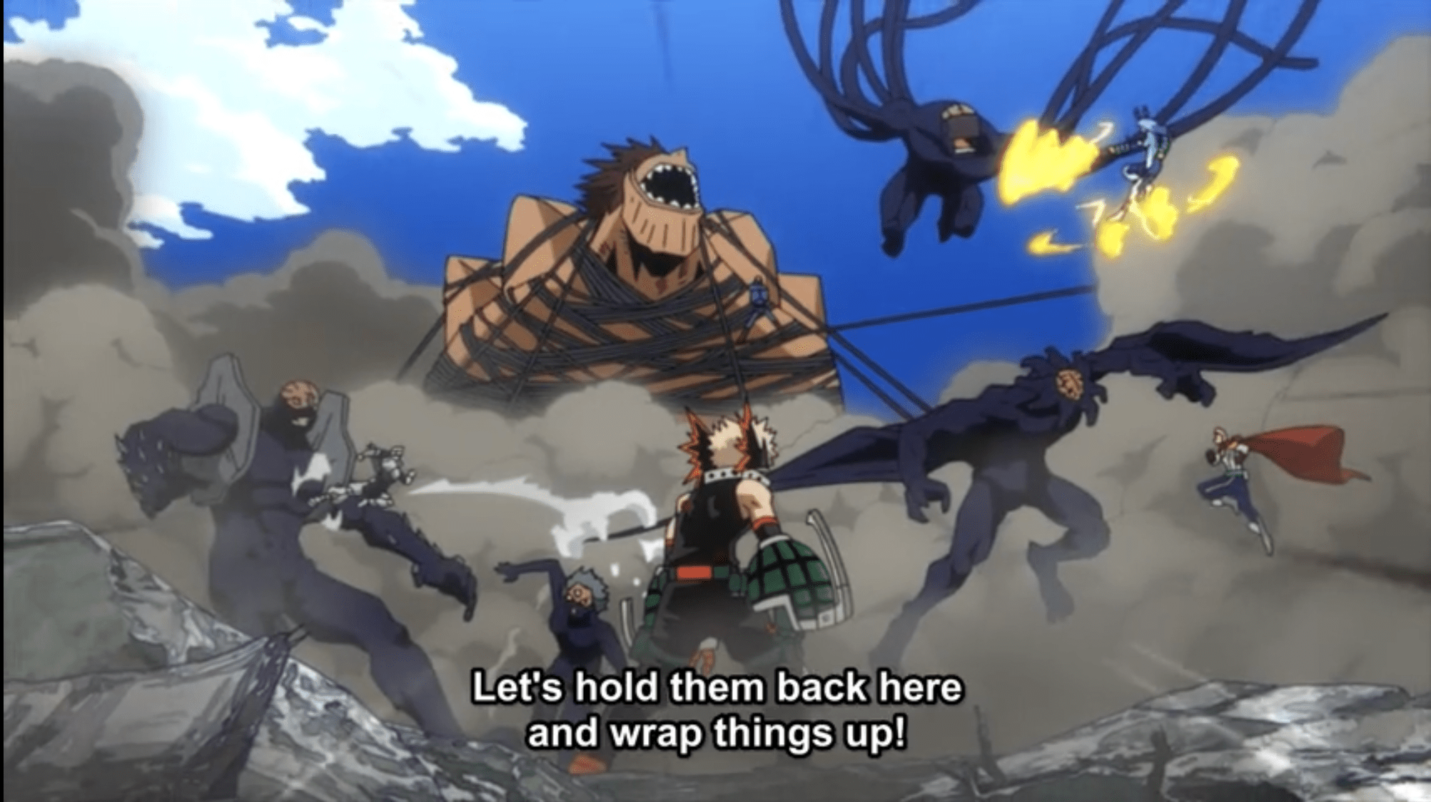 My Hero Academia, S6, Ep 12-The Heroes Come in Clutch